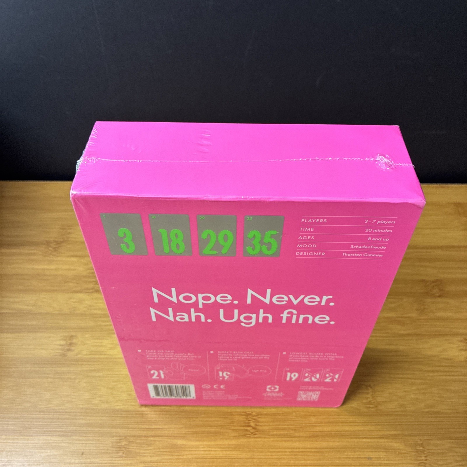 No Thanks! Magenta Game by CMYK 2025 Designed by Thorsten Gimmler New Sealed