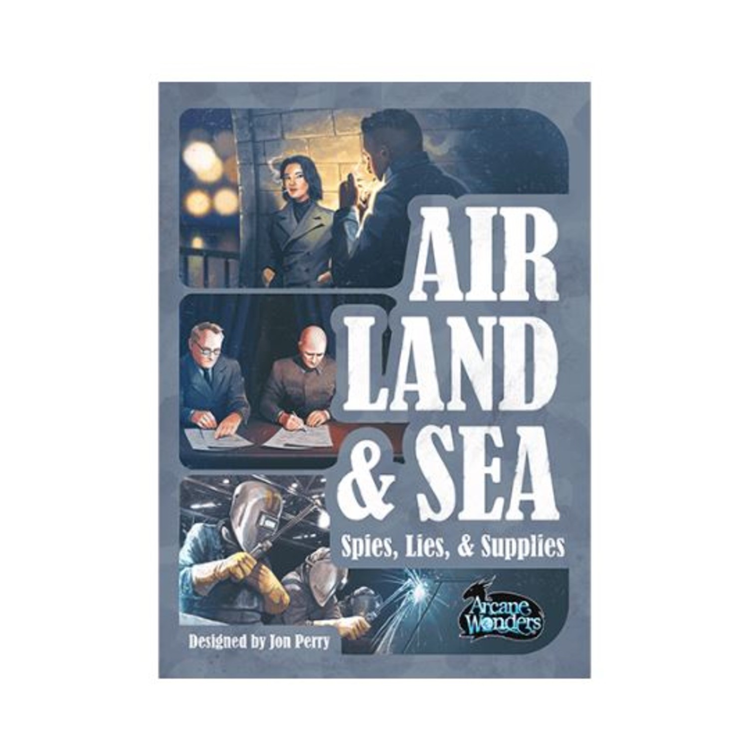 Arcane Wonders Air, Land & Sea – Spies, Lies, & Supplies Box SW (New)