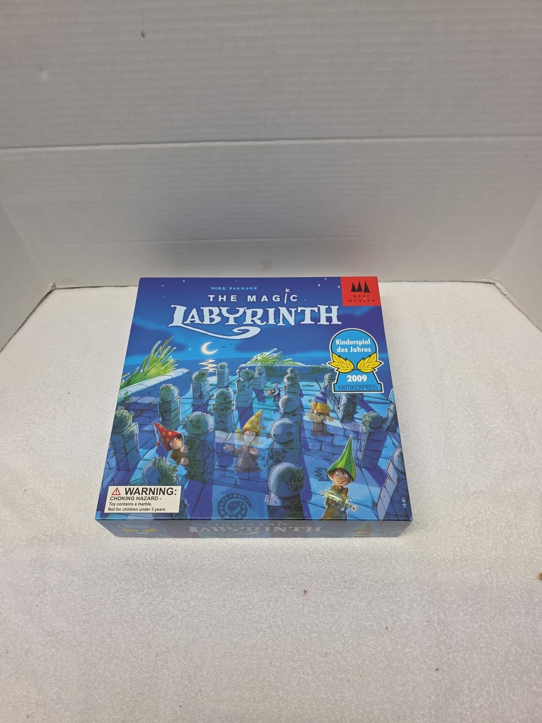 The Magic Labyrinth Game COMPLETE Drei Magier 2009 Maze Marbles Fantasy