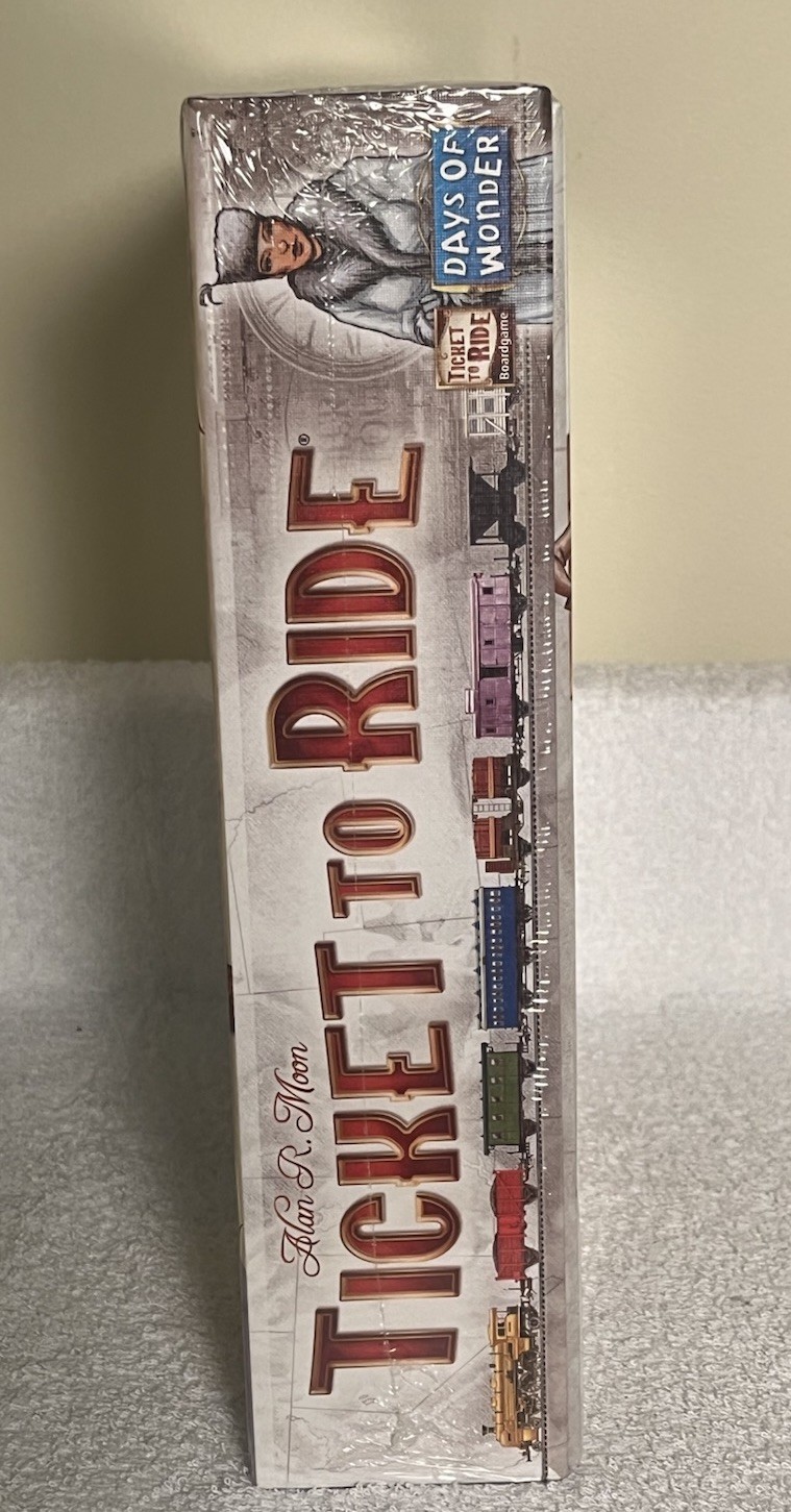 [NEW SEALED] Ticket To Ride Board Game – Days Of Wonder / Alan R. Moon
