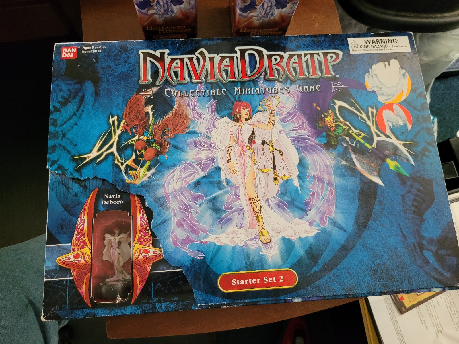 Navia Dratp Collectible Miniatures Game Starter Set + 2 Booster Packs