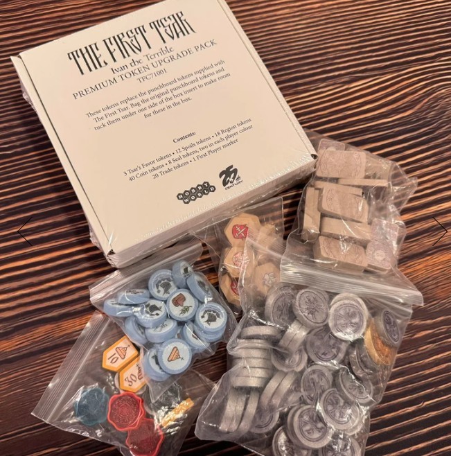 The First Tsar: Ivan the Terrible Board Game + Upgrades Pack 25th Century Games