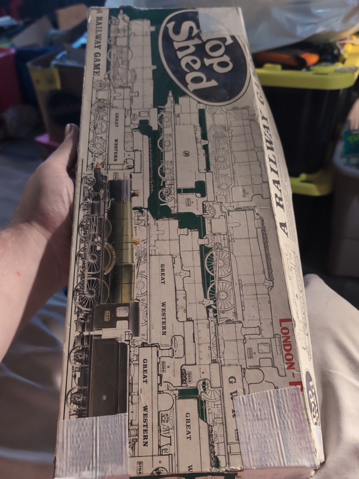 Top Shed Railway Board Game London Penzance