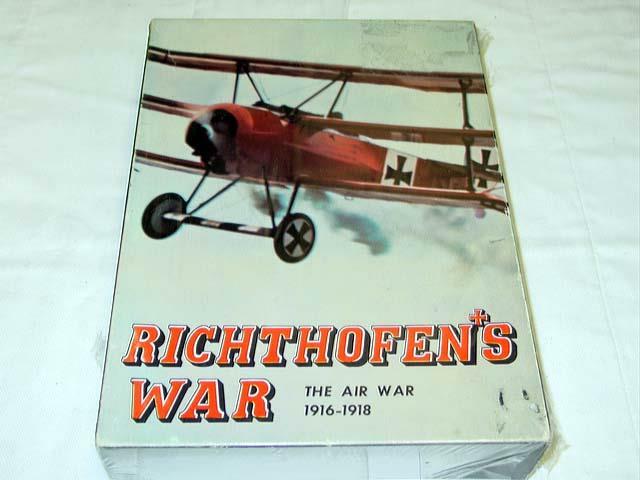 Avalon Hill : Richthofen’s War game – Great War: WW1 Air War 1916-18 (SEALED)