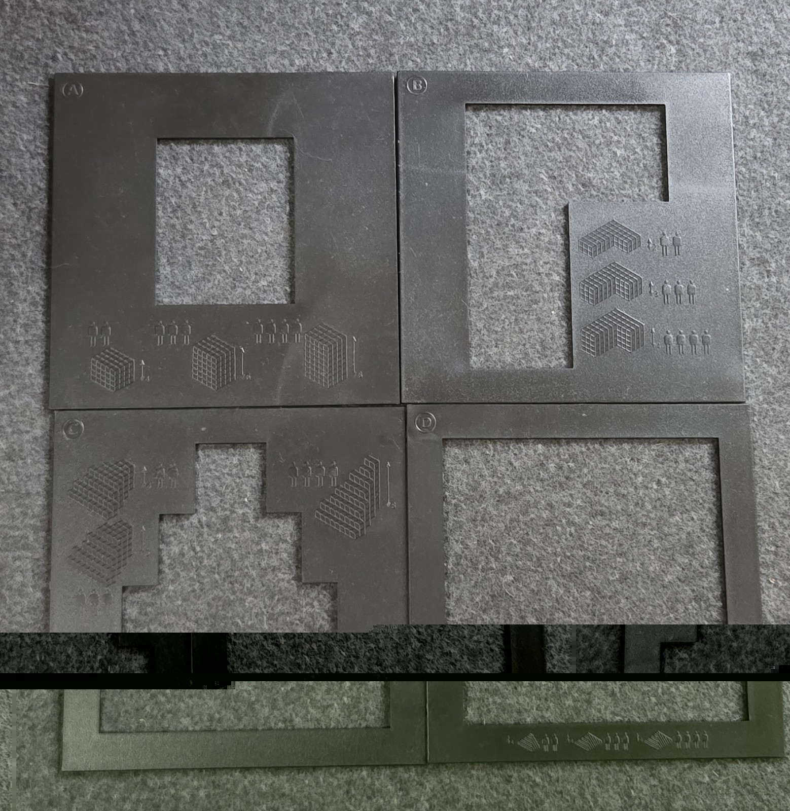 BLOKUS 3-D Strategic Block Building Game NO RULES COMPLETE OTHERWISE Read Desc.