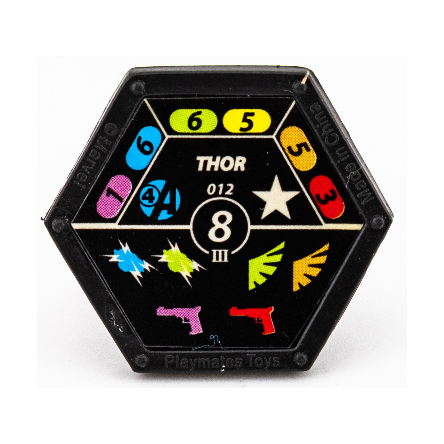 Playmates Marvel Battle Dice Thor #012 (R) NM