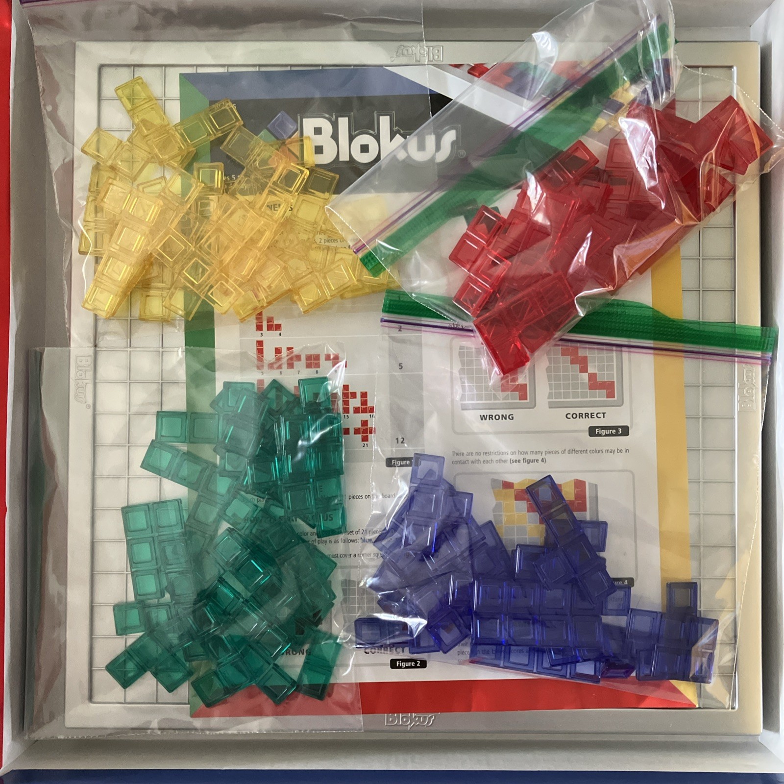 Blokus 13″ Educational Insights Strategy Large Edition 100% Complete EXCELLENT!