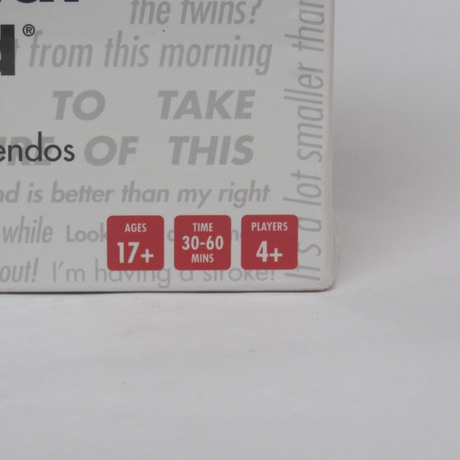 That’s What She Said Party Game Adult Card Game Sealed 17+ Funny Innuendo