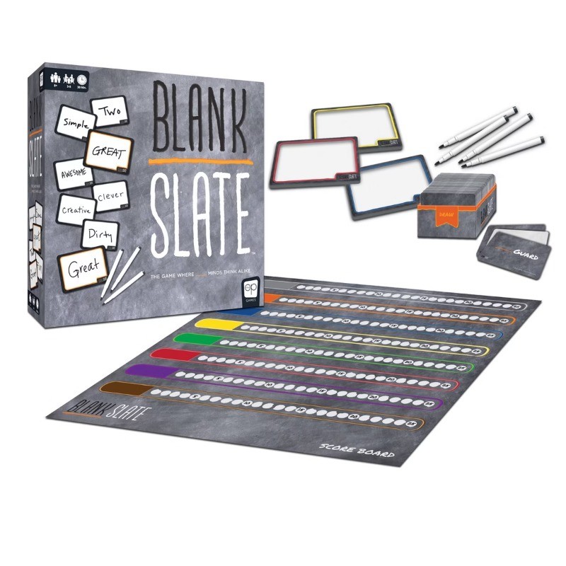 Blank Slate Board Game: Party&Problem Solving Game, 3-8 Players 30 Min Play Time