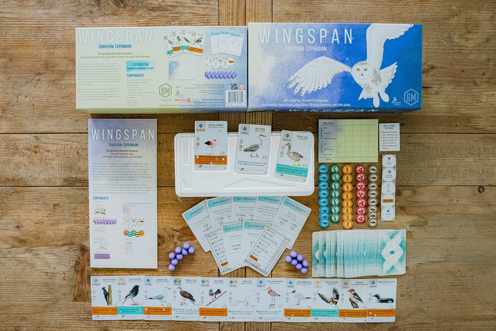 Wingspan – European Expansion: Stonemaier Games Board Games
