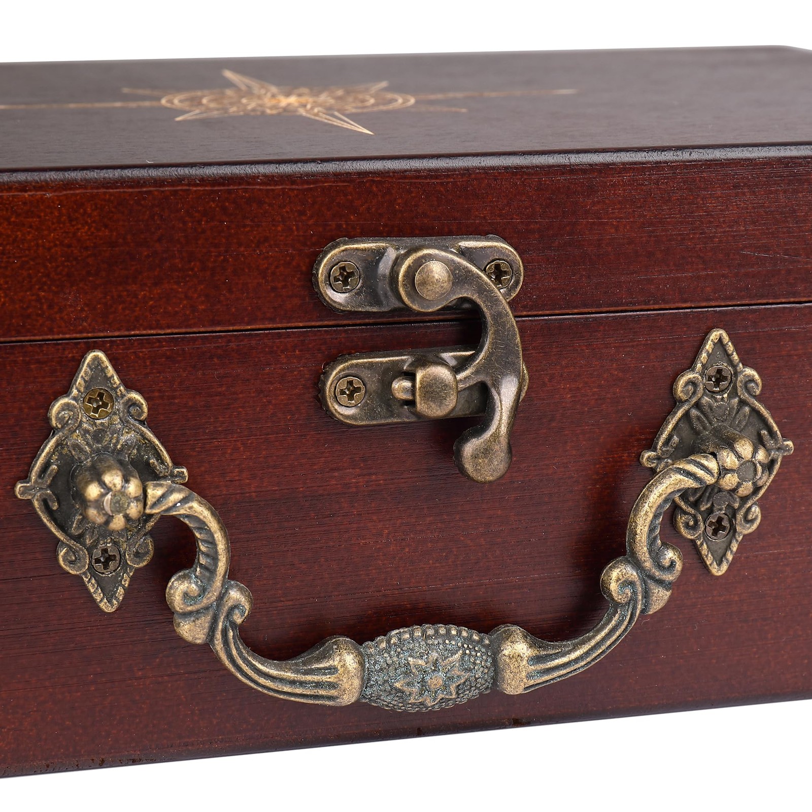 STERLING Games 12 Number Shut The Box Wooden Box Travel Case Nautical Theme F…