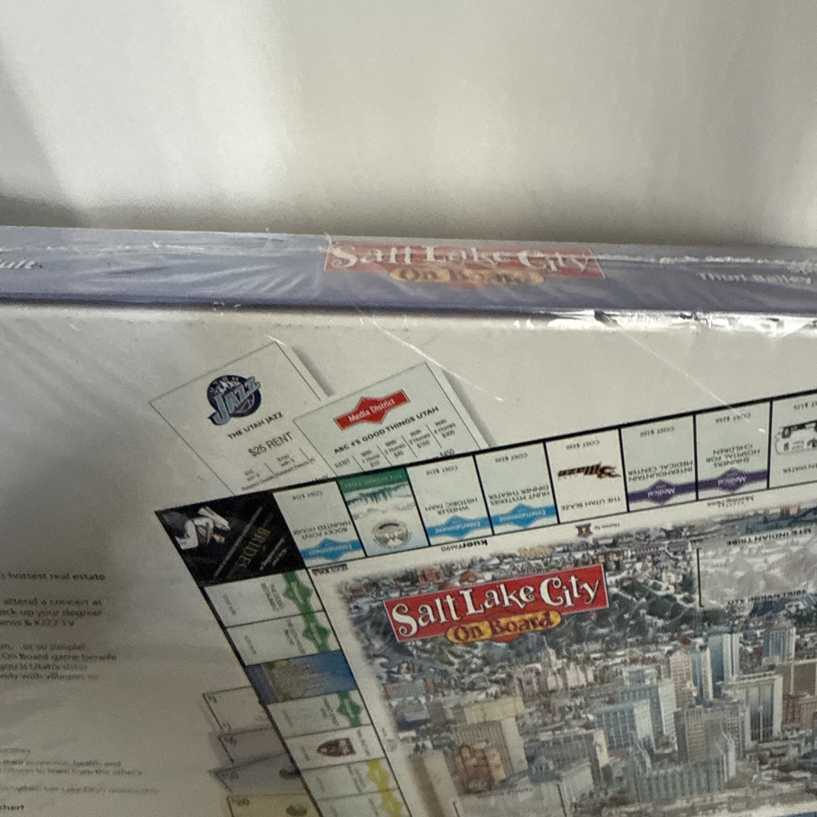 SEALED Salt Lake City On Board Family Night Game Salt Lake Utah Theme Mormon LDS