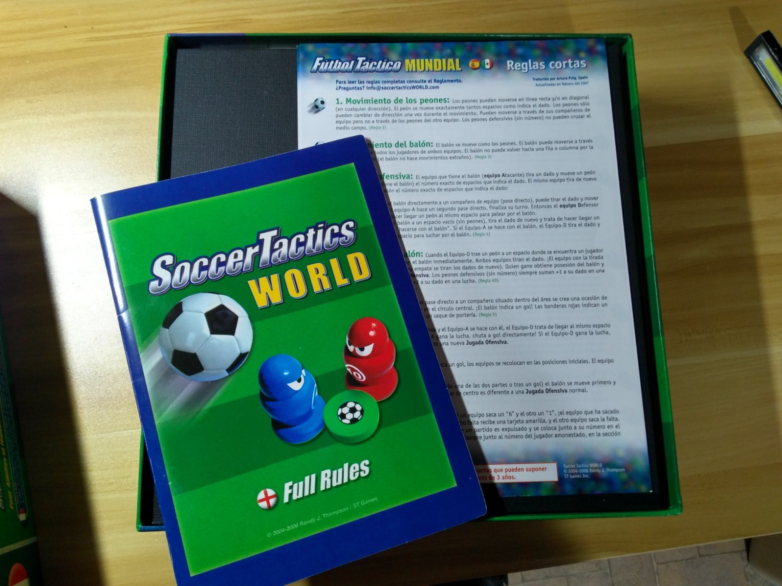 Soccer Tactics World The Board Game That Kicks Award-Winning Game Football