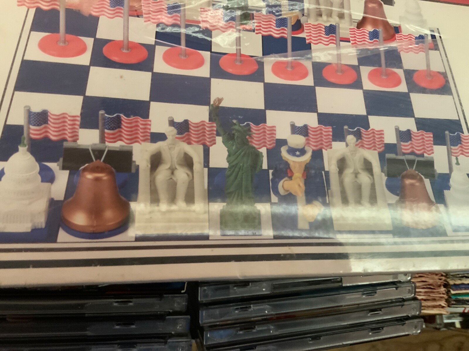 K1-45 USA CHESS – CUSTOM CHESS PIECES – SEALED – NIB