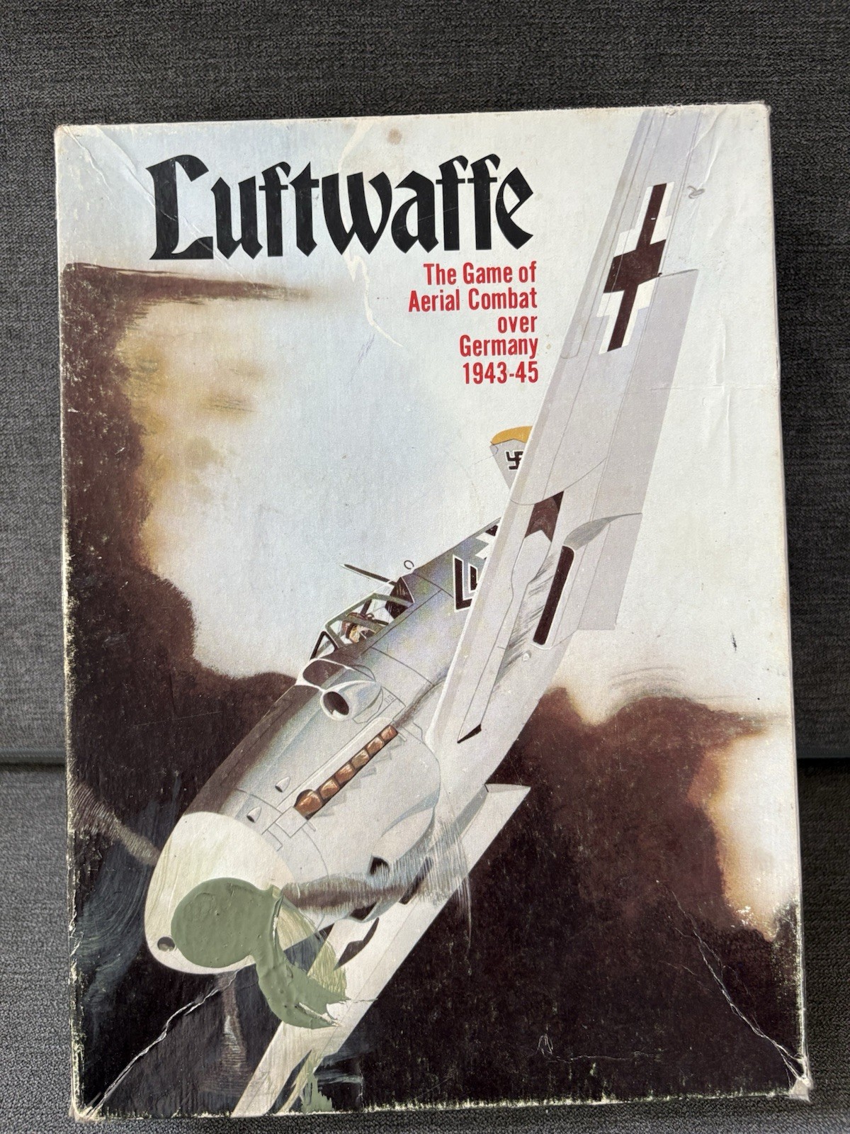 Luftwaffe (Aerial Combat Over Germany) Avalon Hill Game Board Only And Box