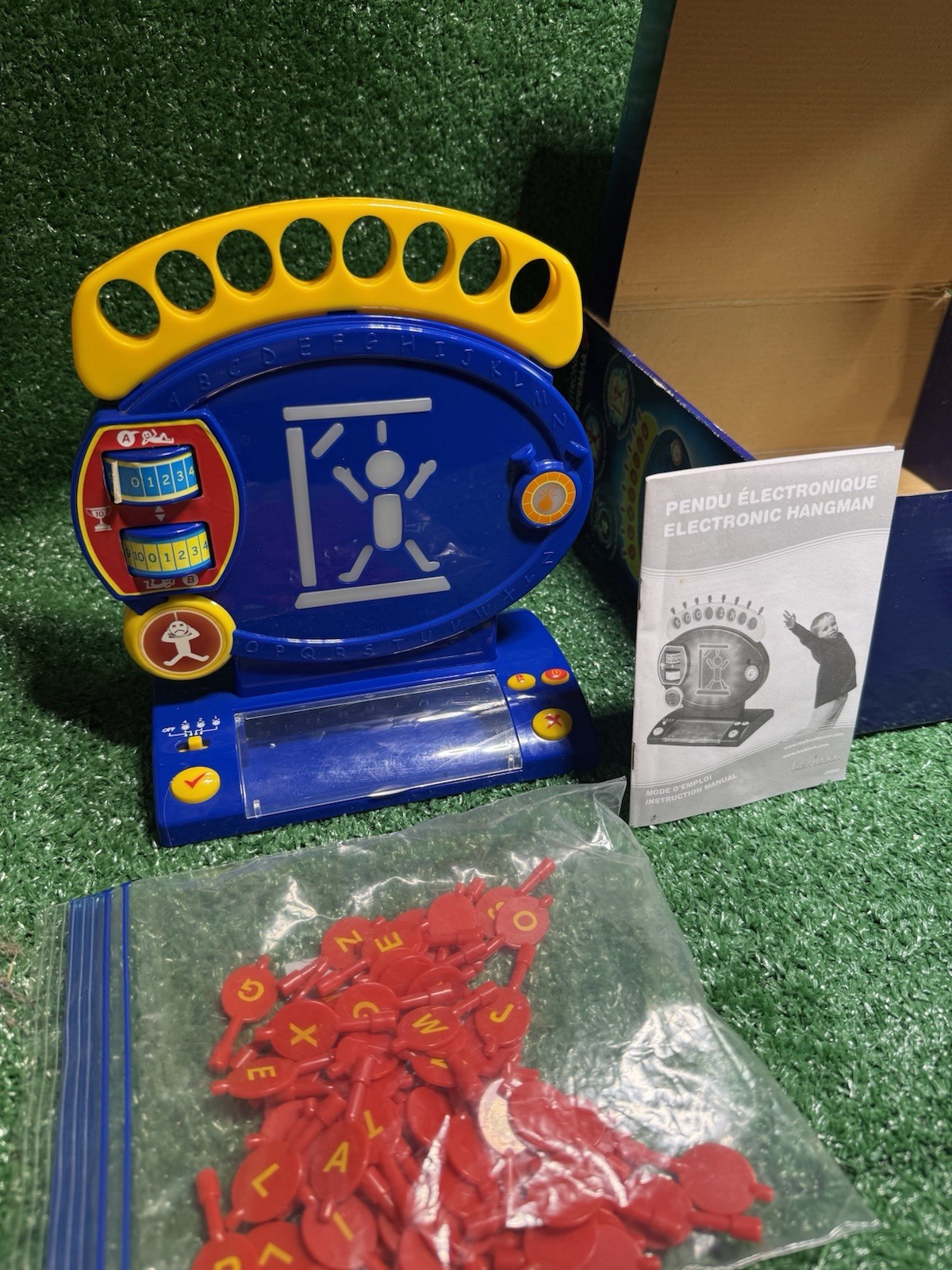 LEXiBOOK Electronic Hangman Game, Child and family board game TESTED WORKS