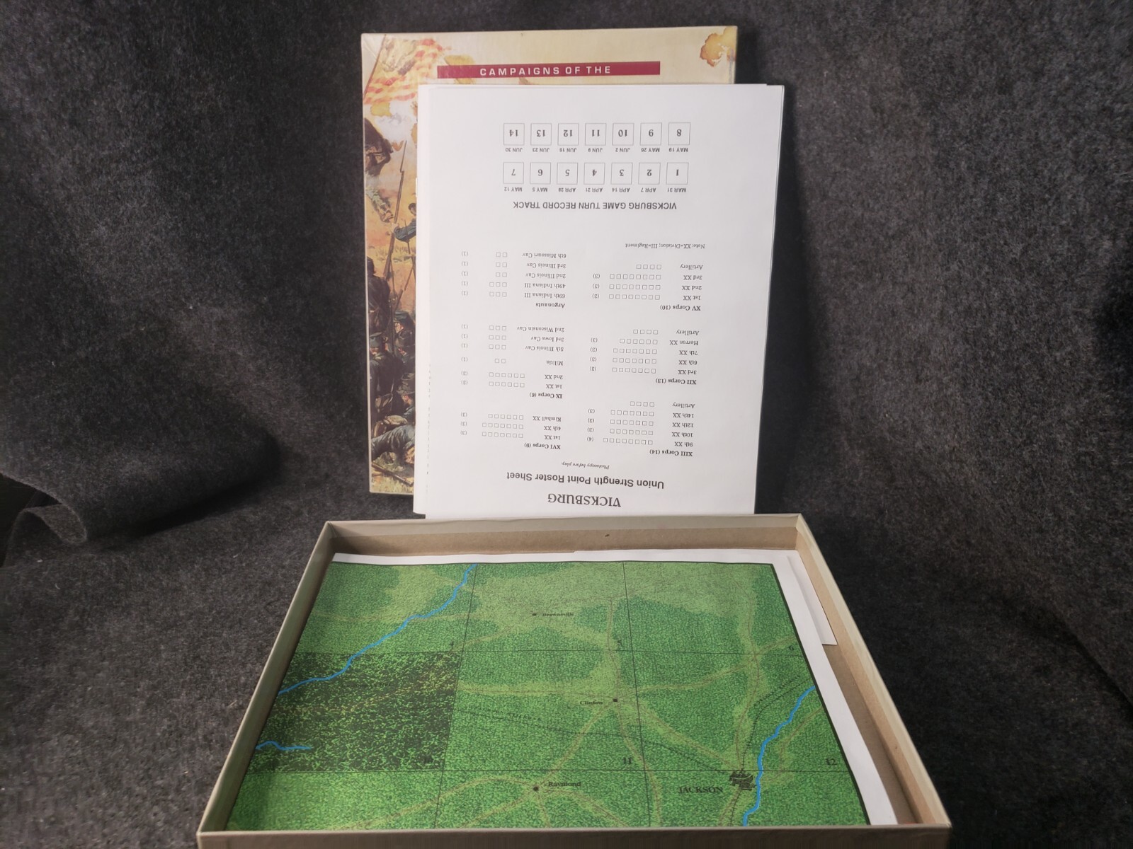 Campaigns of the Civil War Gettysburg and Chancellorsville No markers