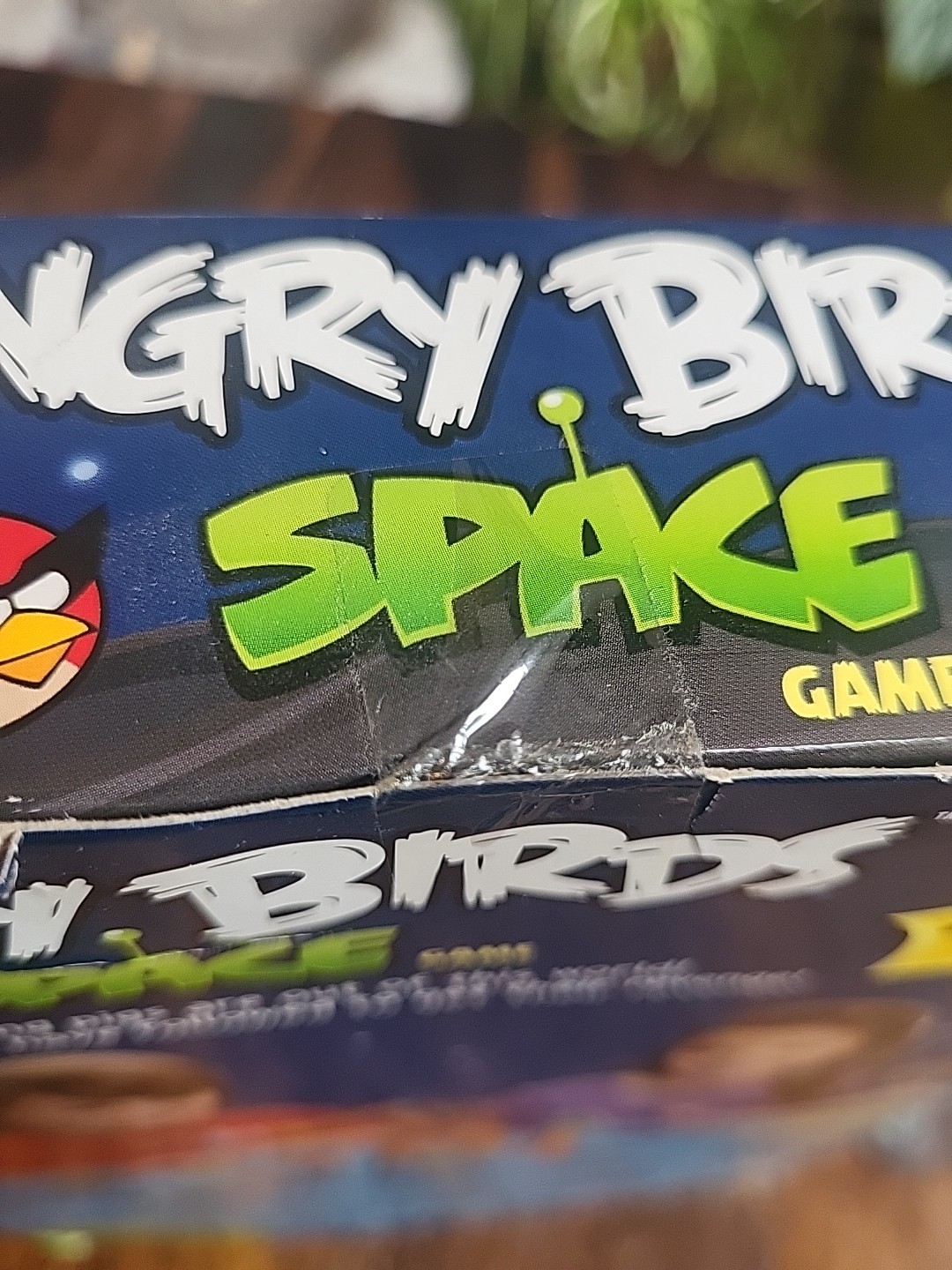 Mattel Angry Birds Space Game Open Box 2012 Complete – UNPLAYED – Wrapped Cards