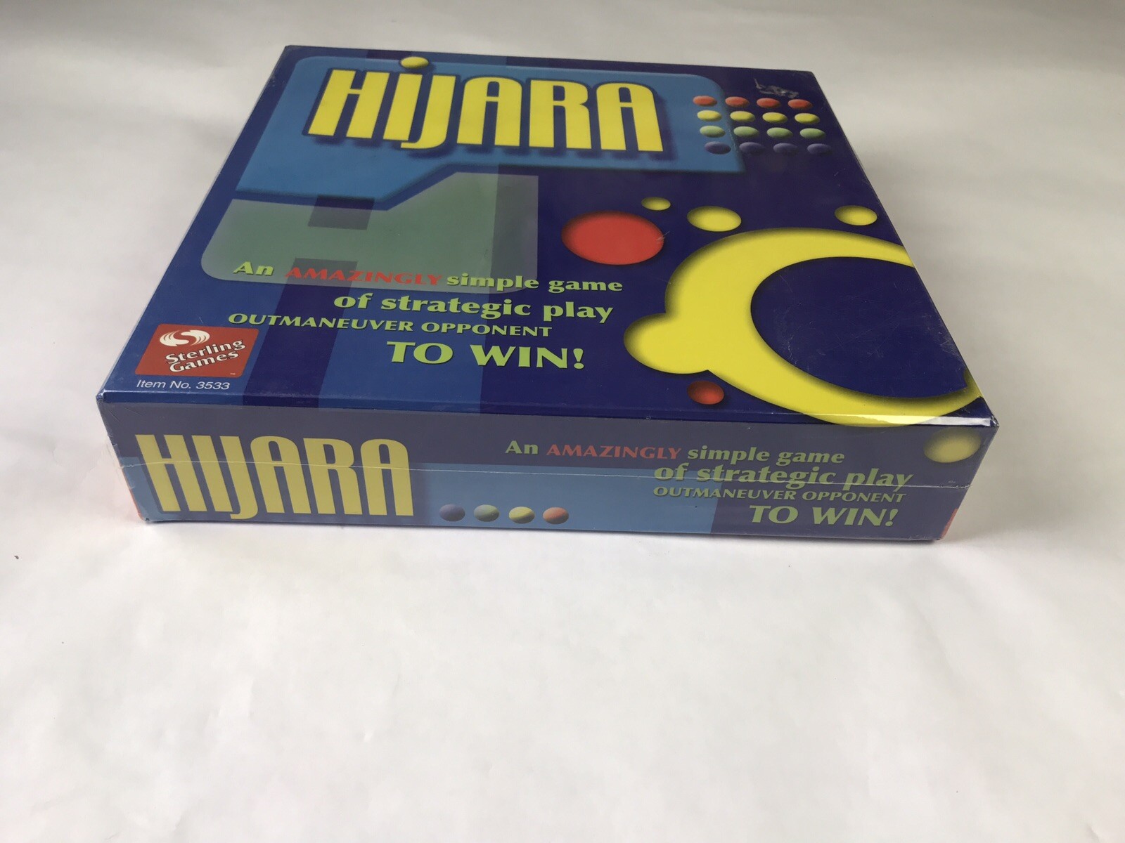 Hijara Strategy Board Game 2003 Sunnywood NO. 3533 Sterling Games – NEW Ages 8+