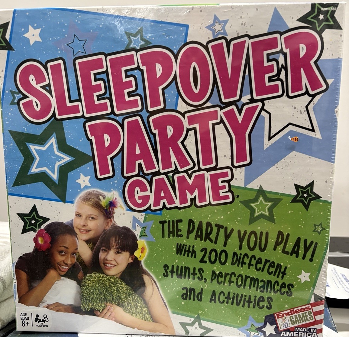 The Sleepover Party Game 200 Activities Slumber Party NEW