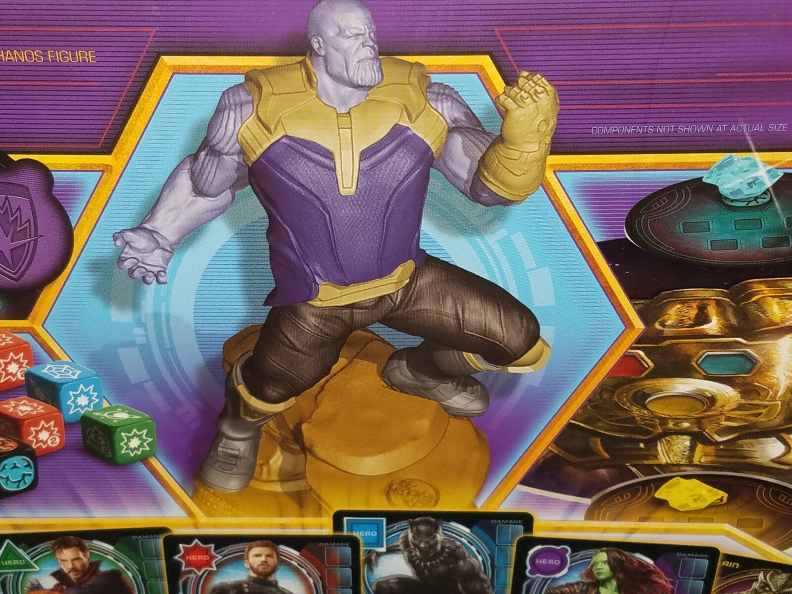 New Thanos Rising Marvel Avengers Infinity War Board Game Fate Universe USAopoly
