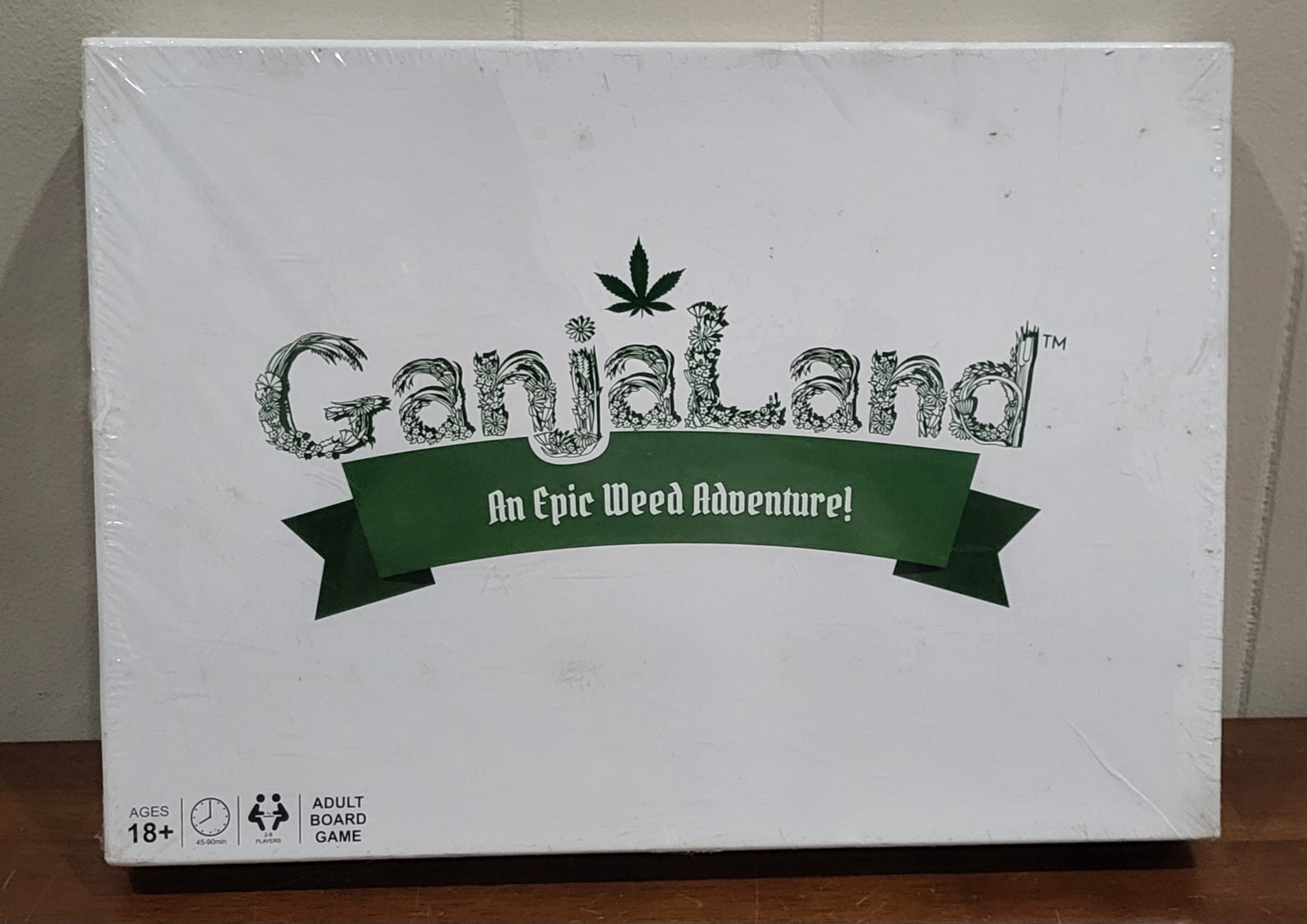 Ganjaland The Epic Weed Adventure Board Game Factory Sealed