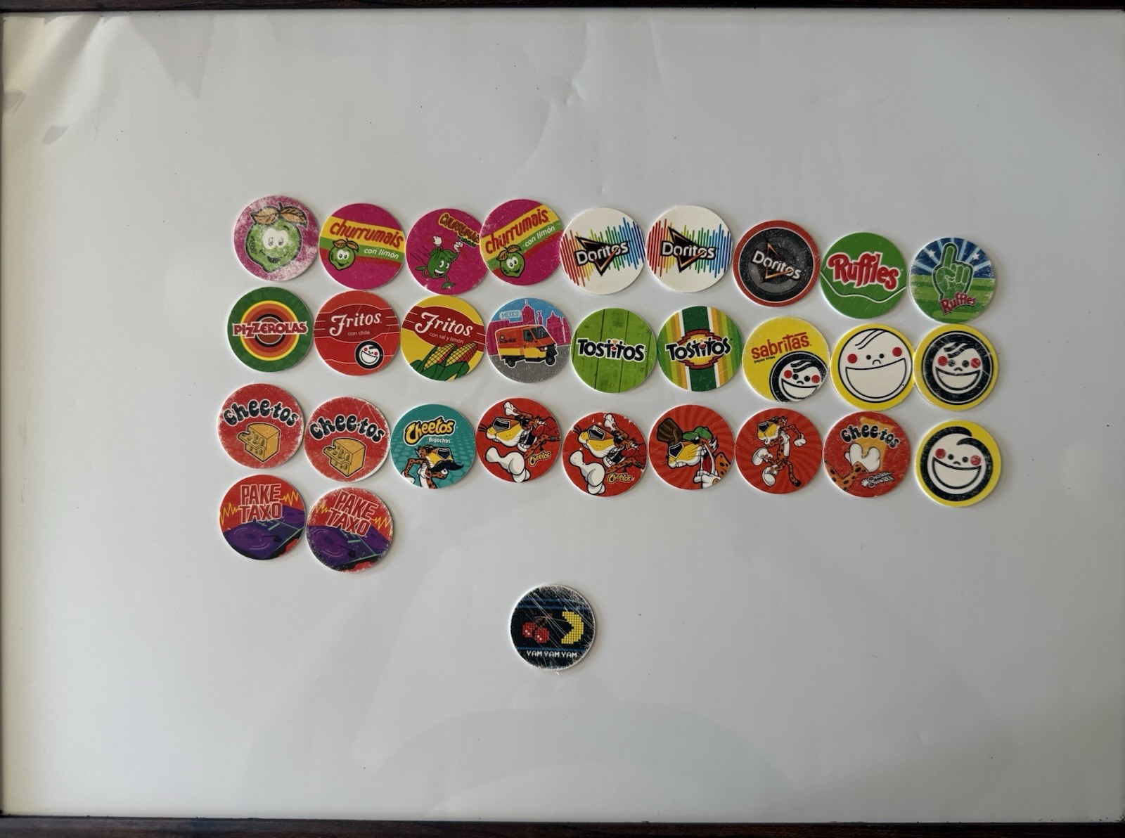 219 Tazos / Mexican Pogs lot