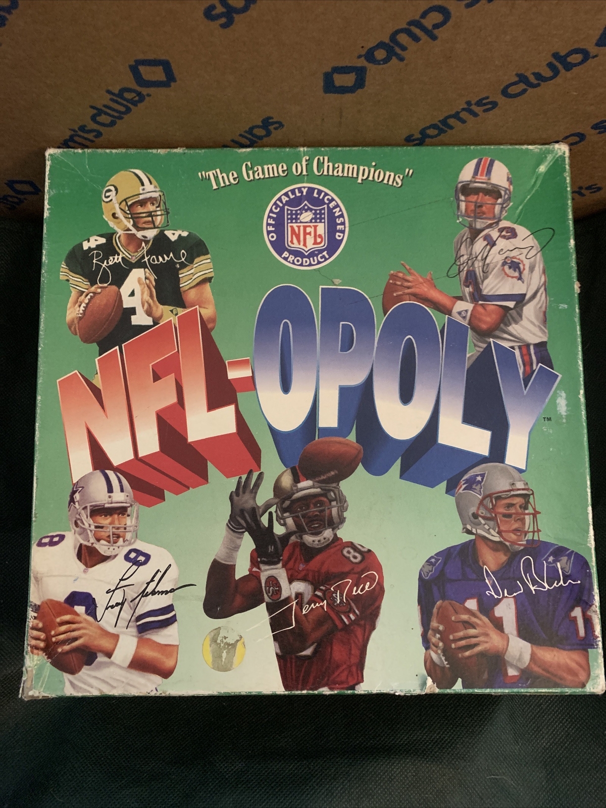 VTG NFL-OPOLY Officially Licensed NFL Board Game Two Player Prices Missing