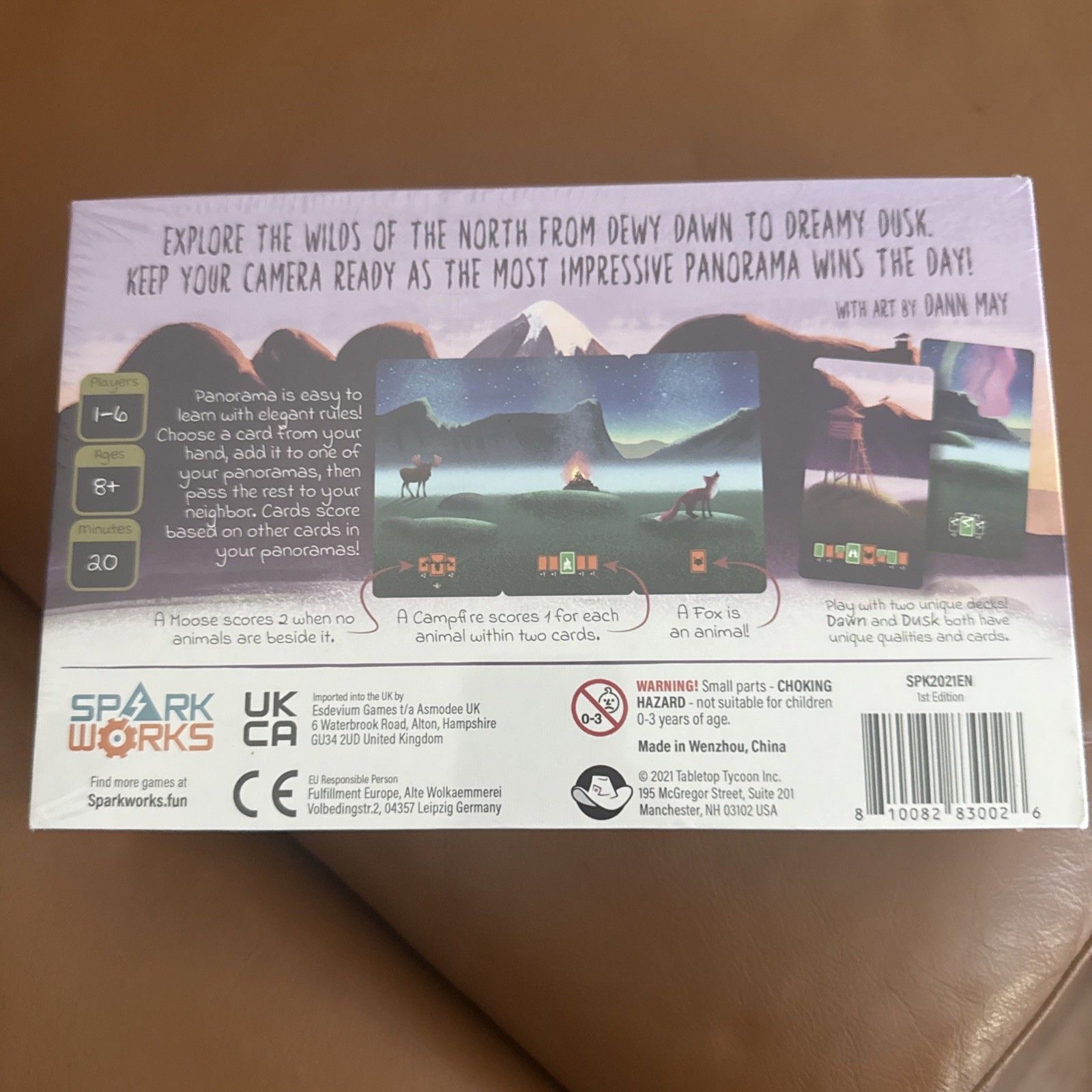 Panorama Game 2021 Alex Winter ~ New In Sealed Box