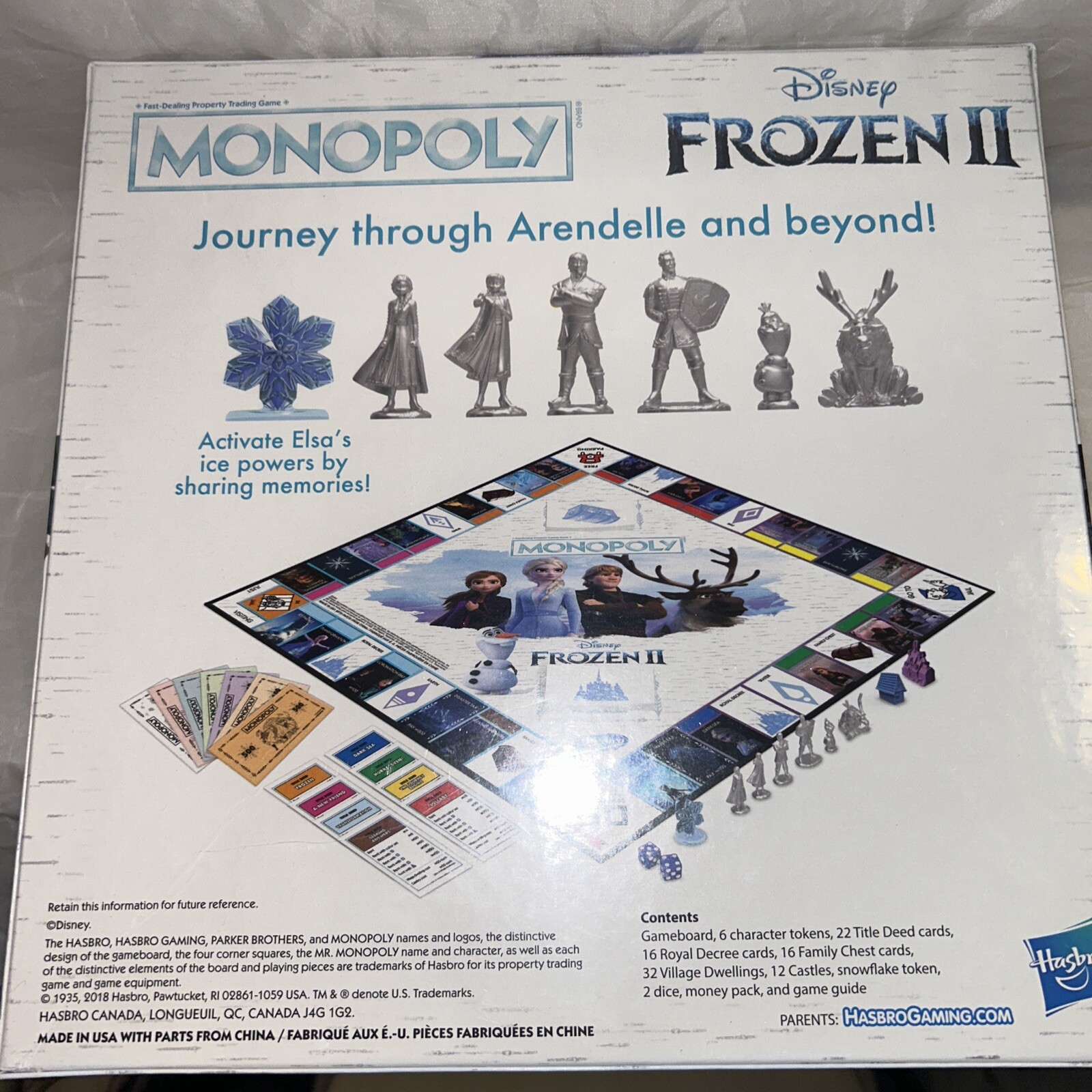 NEW SEALED! Disney Frozen 2 Monopoly! Toy Very Rare Elsa Anna Olaf Board Game