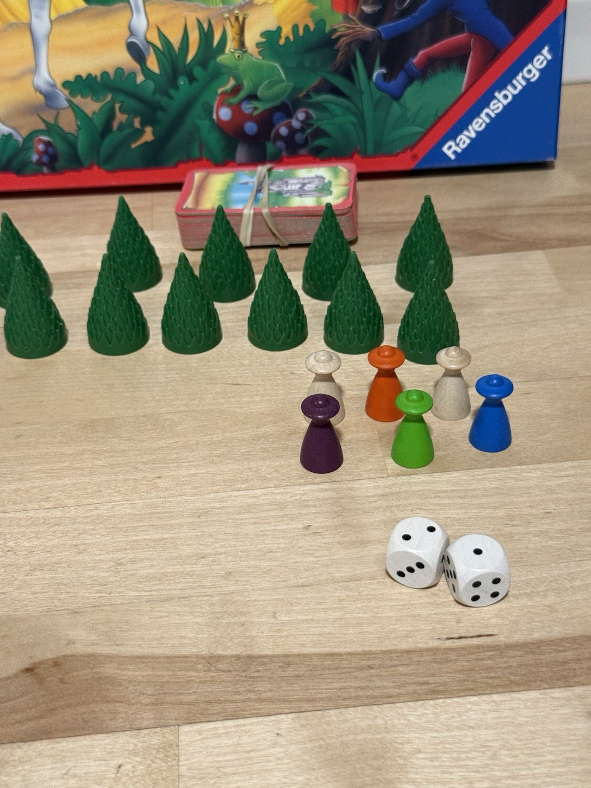 ENCHANTED FOREST Board Game – 100% Complete – Ravensburger 1994 Perfect Cond