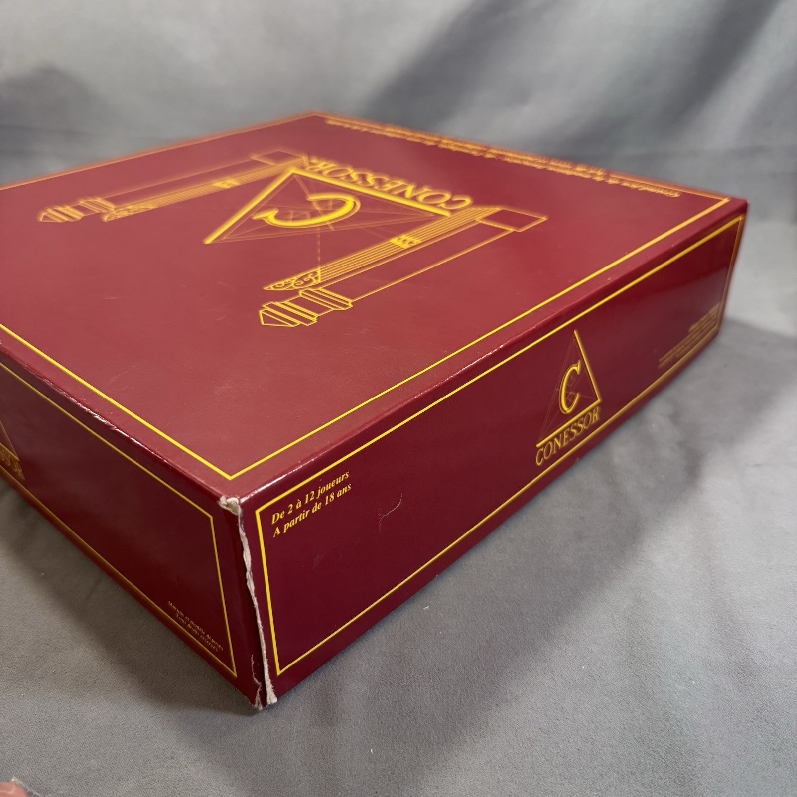 Vintage 1993 French Culture Trivia Board Game CONESSOR – Unplayed Sealed Content