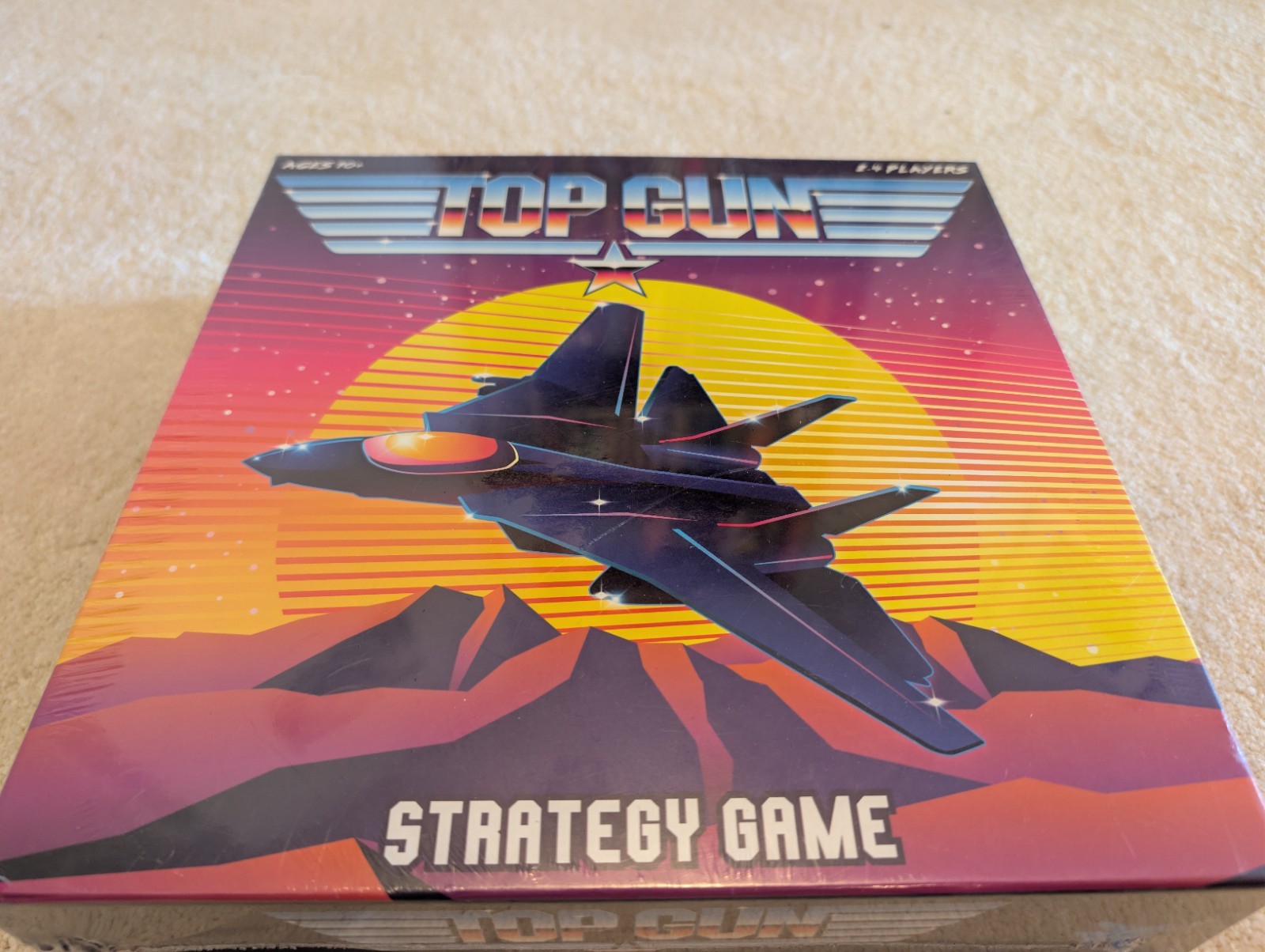 Top Gun Board Game Board Game New and Sealed 2-4 Players NEW In Original Box