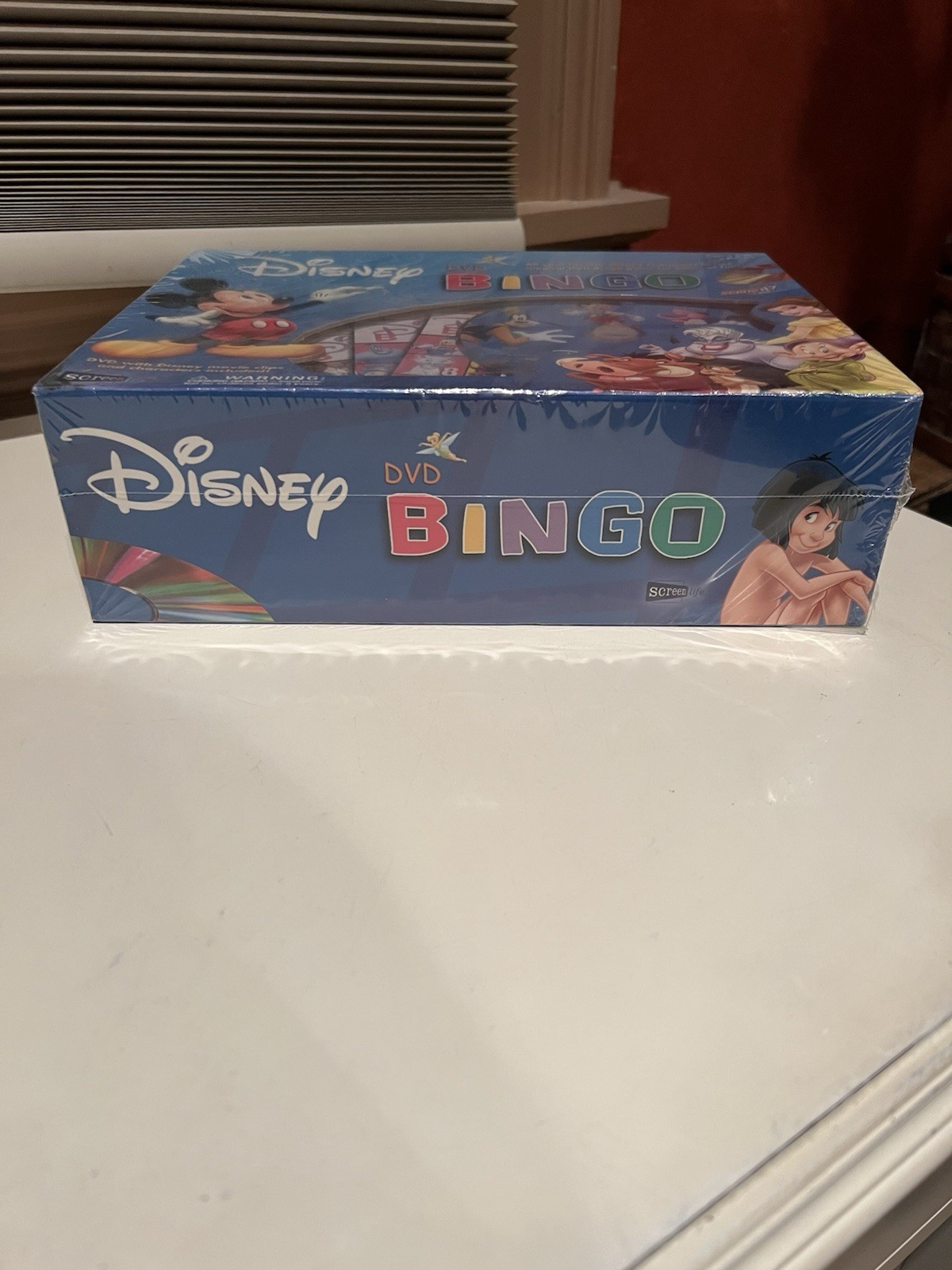 Disney DVD Bingo Game ScreenLife Mostly Sealed