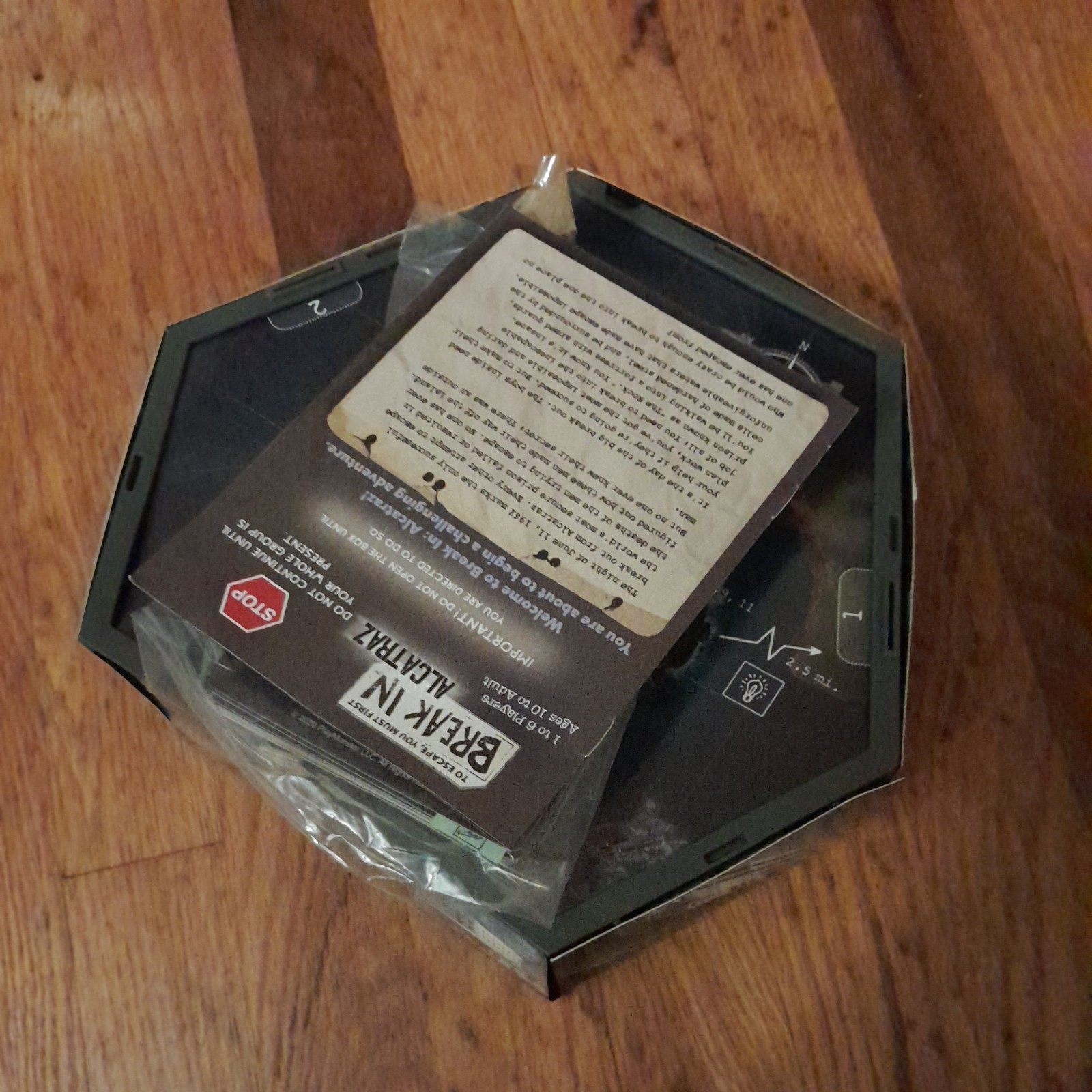 Break In Alcatraz Board Game Family Game Escape Room Game