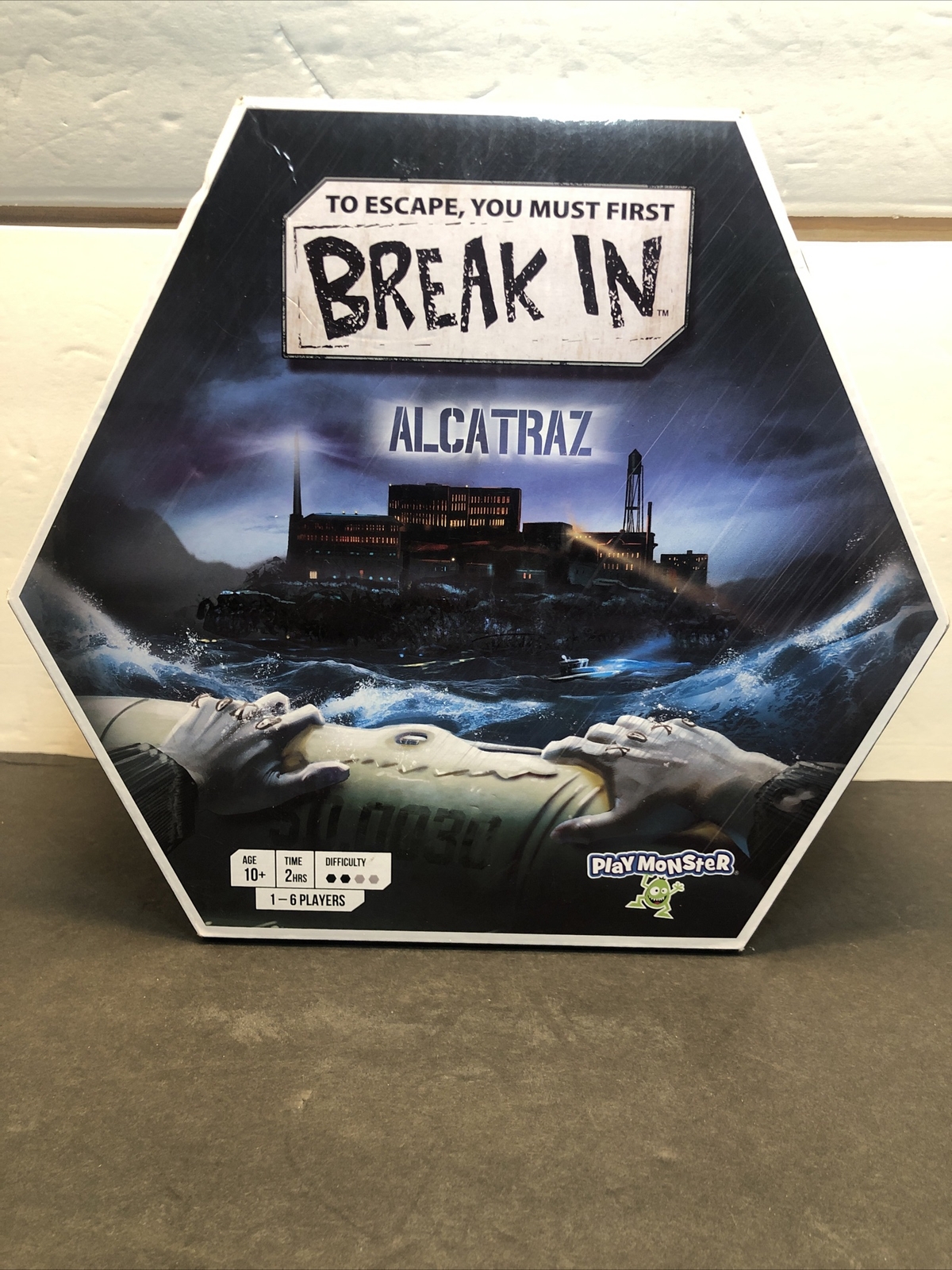 New PlayMonster Break In Alcatraz Game. Age 10+/1-6 Players Factory Sealed.
