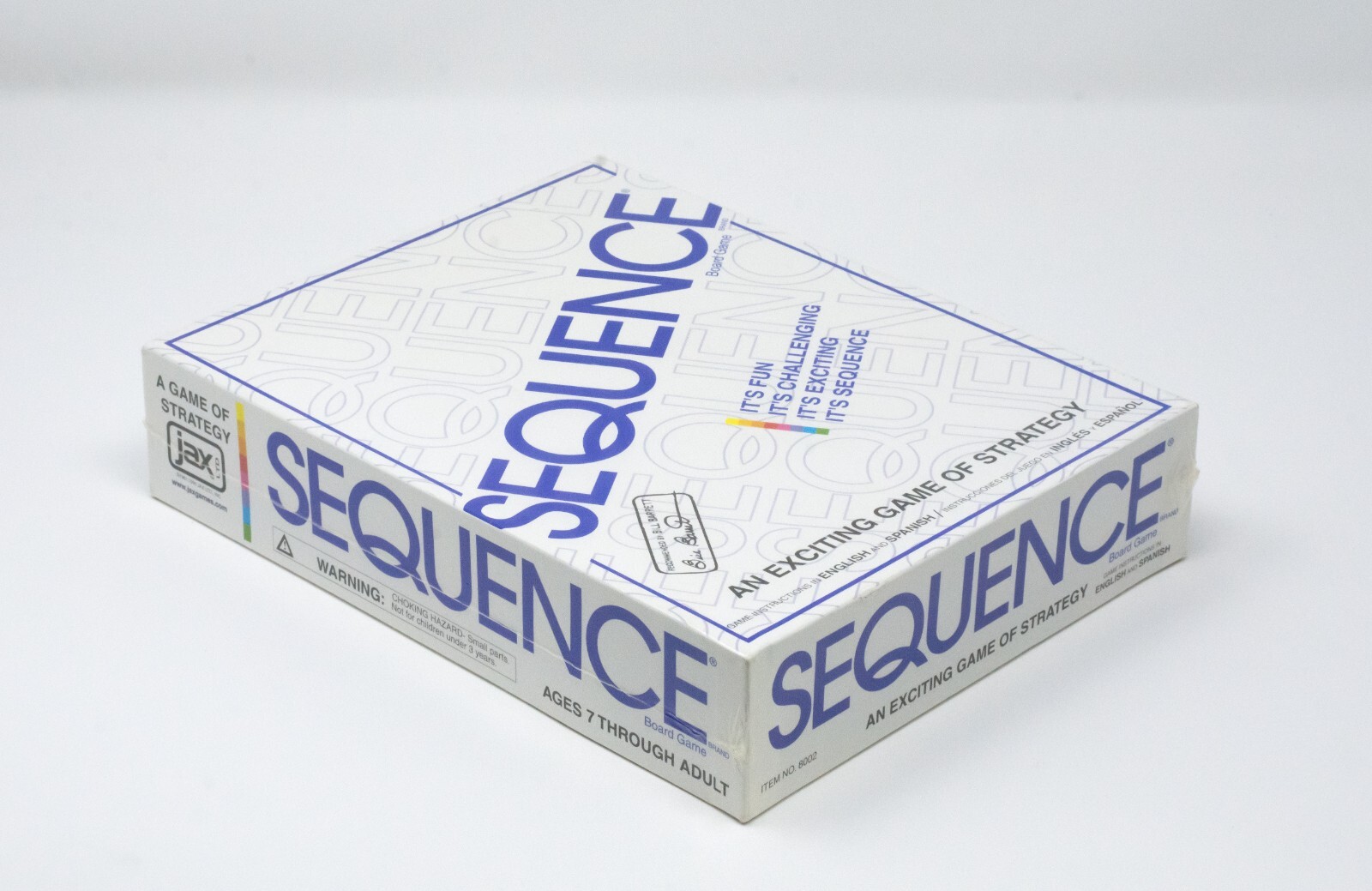 Sequence Board Game Card Game Strategy MPN 8002 Jax Ltd 2 To 12 Players Sealed