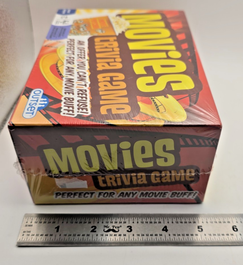 BRAND NEW Movies Trivia Game Outset 2018 SEALED