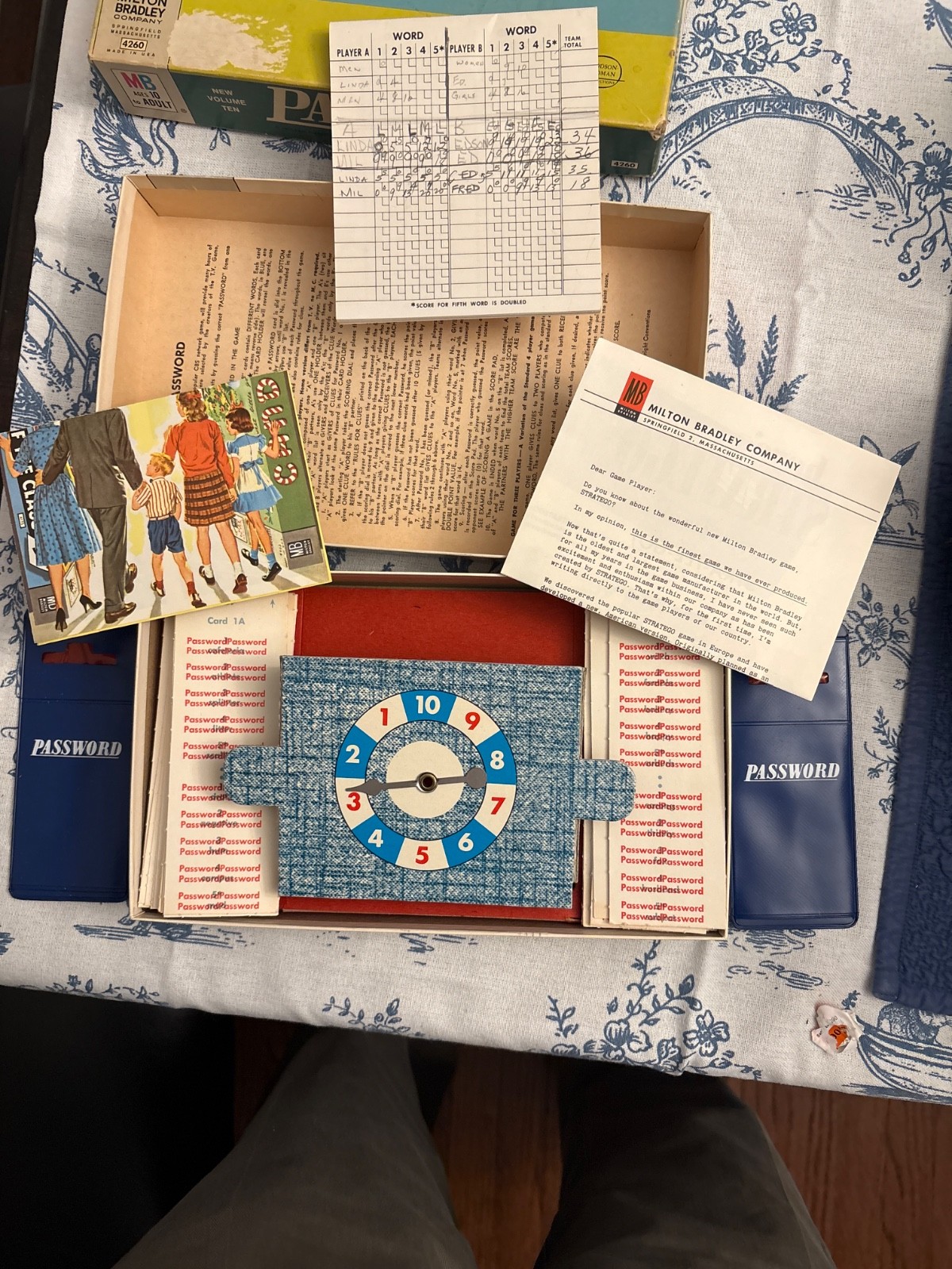 Two Vintage Password Volume 2 and 10 COMPLETE Milton Bradley 1970 Ten 4260