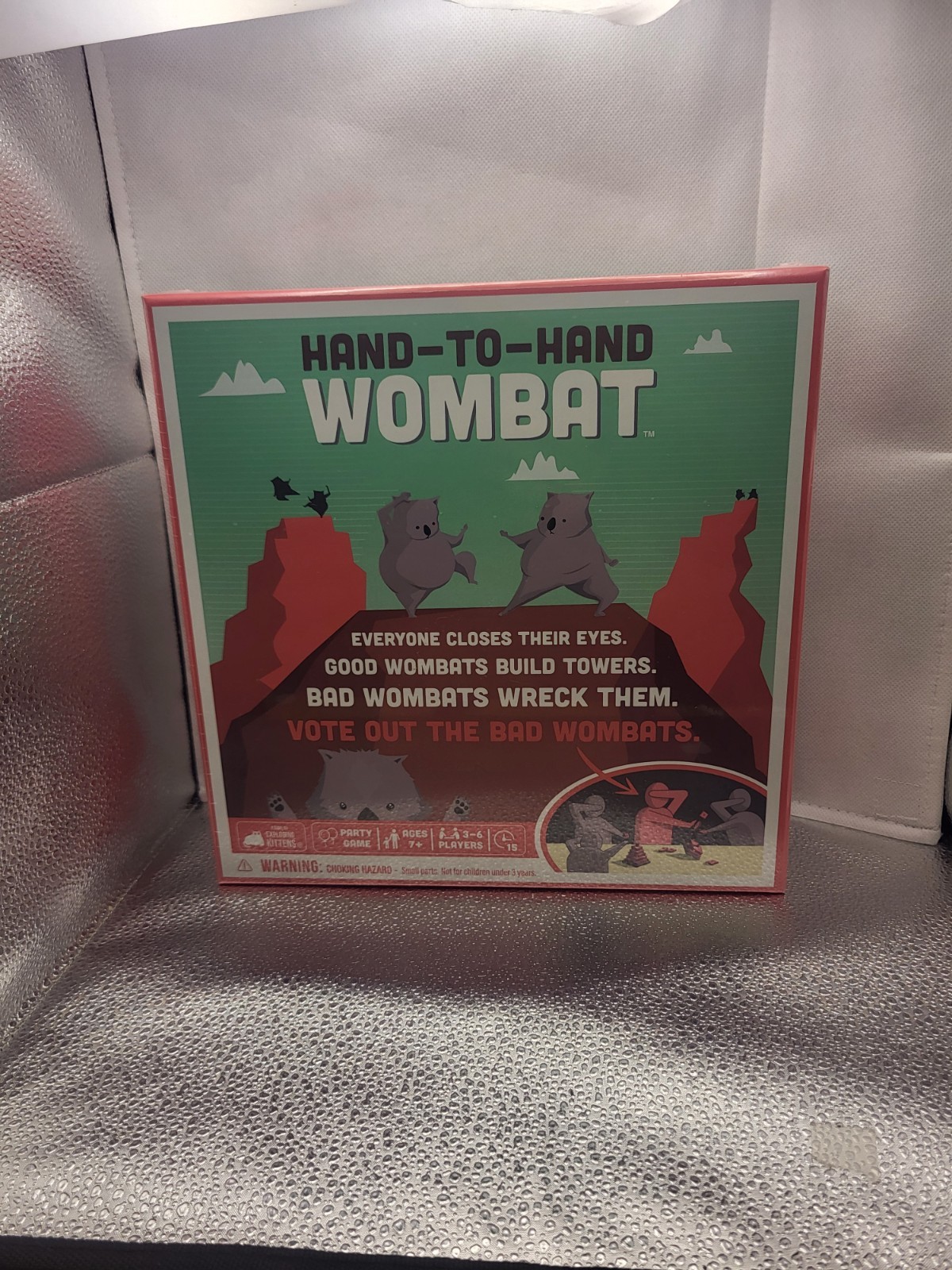Hand-To-Hand Wombat Game New And Factory Sealed Party Games