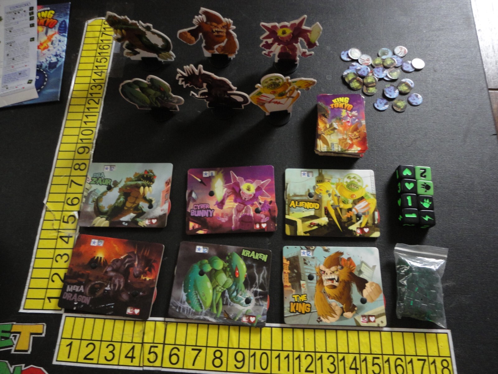 King of Tokyo Game – Richard Garfield (2014, Iello)