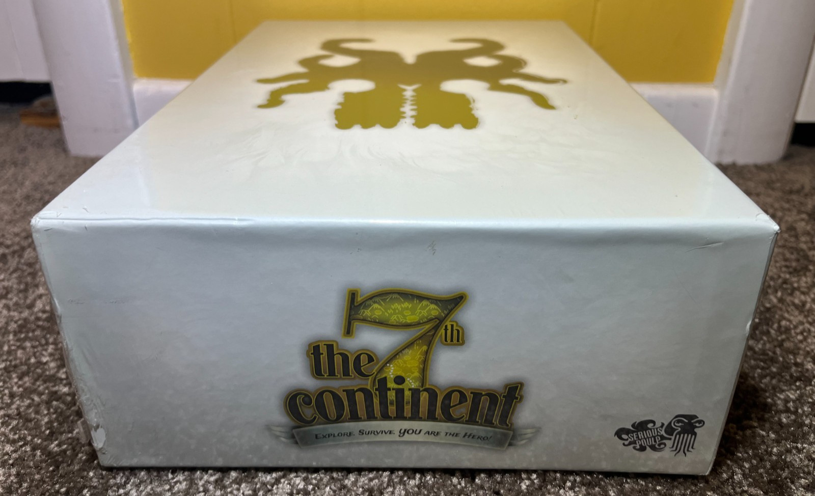 LOT – The 7th Continent board game + What Goes Up expansion NEW, NIS