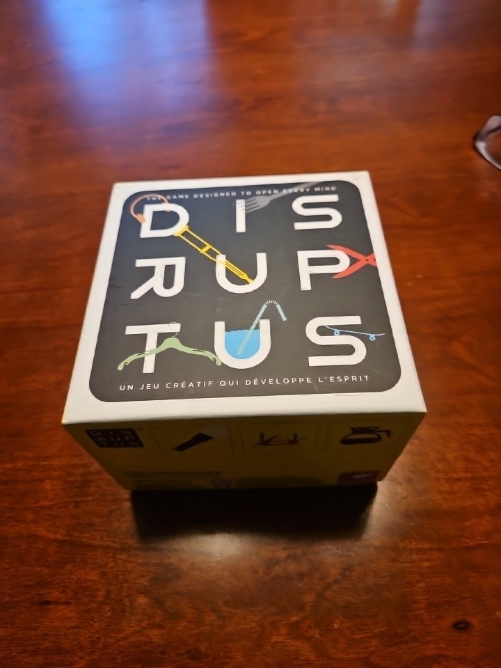DISRUPTUS by FoxMind . Creative, Challenging Card Game. Ages 10+