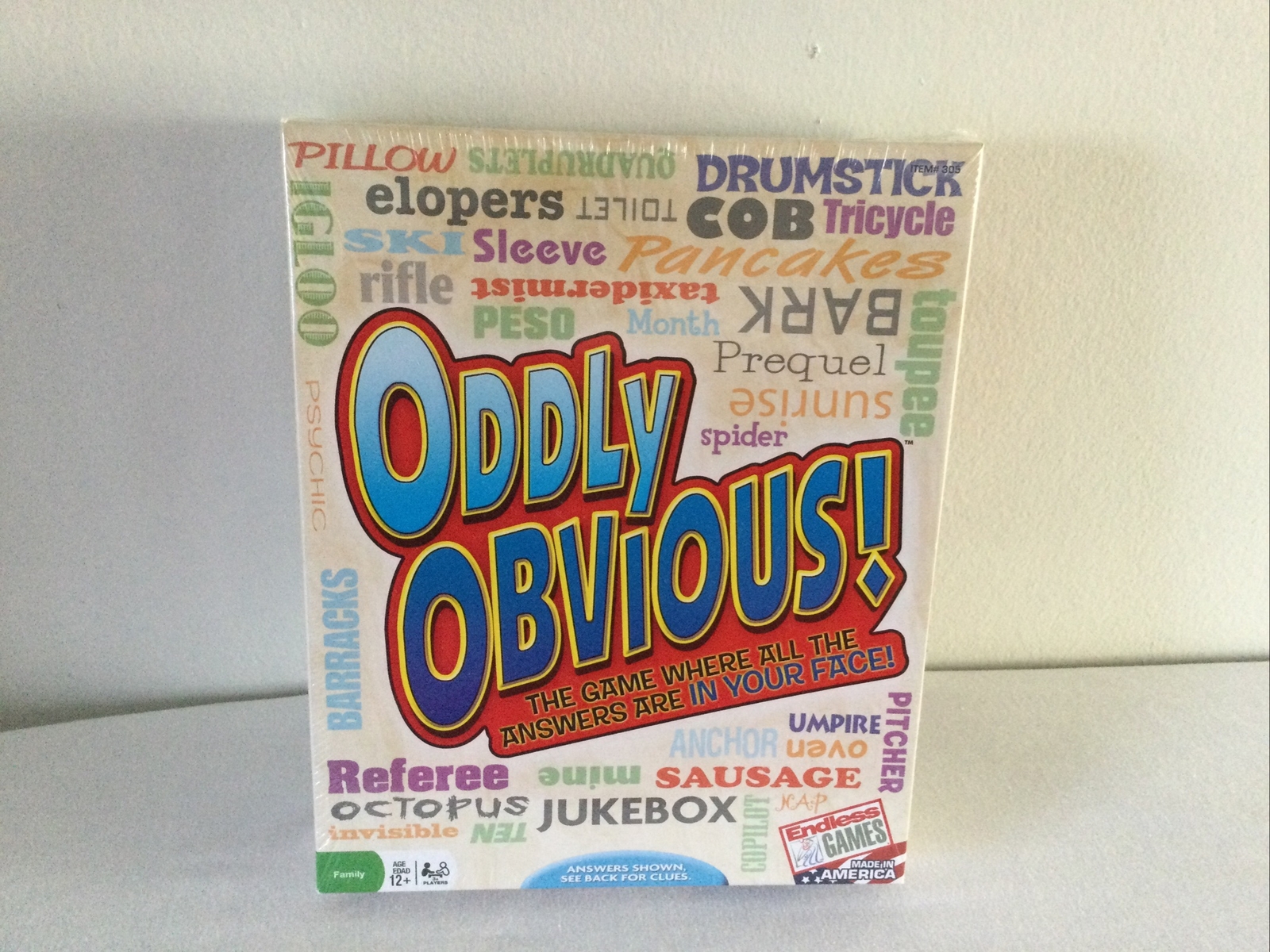 ODDLY OBVIOUS! The Party Board Game – NEW