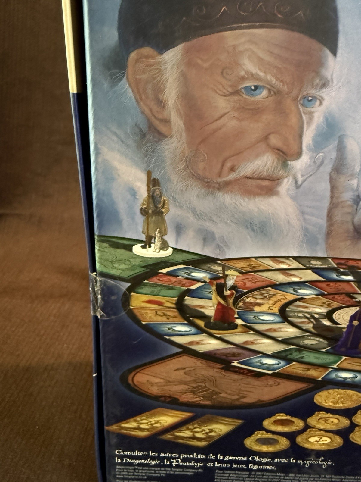 Wizardology The Game COMPLETE Sababa Toys 2007 Wizards Magic Fantasy Book French