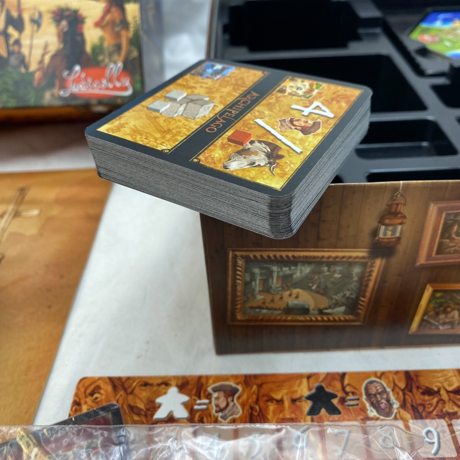 Archipelago Board Game + War & Peace Expansion Ludically 2012 (FRENCH) EX/EX