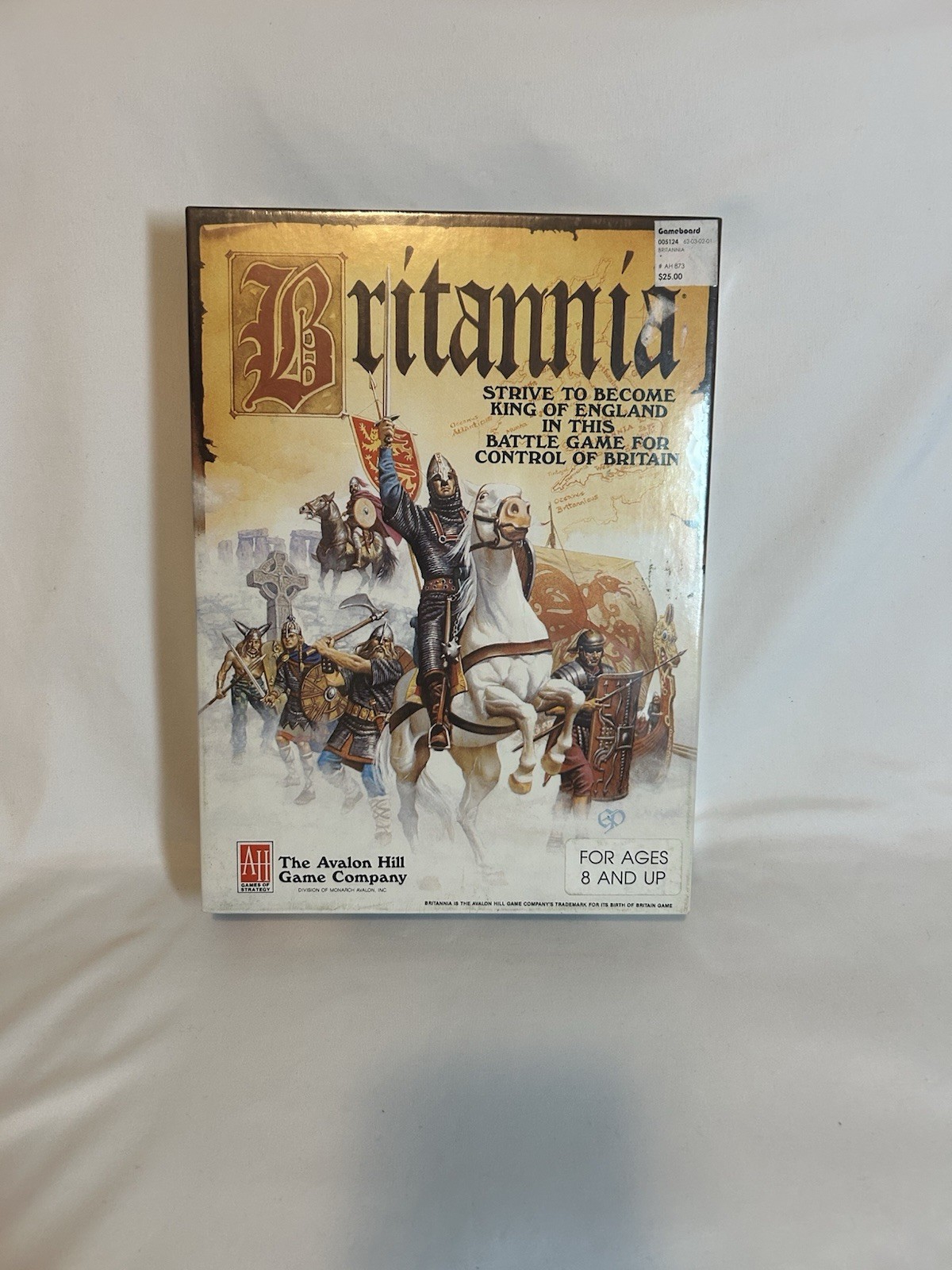 Britannia Board Game By The Avalon Hill Game Company Brand New Sealed