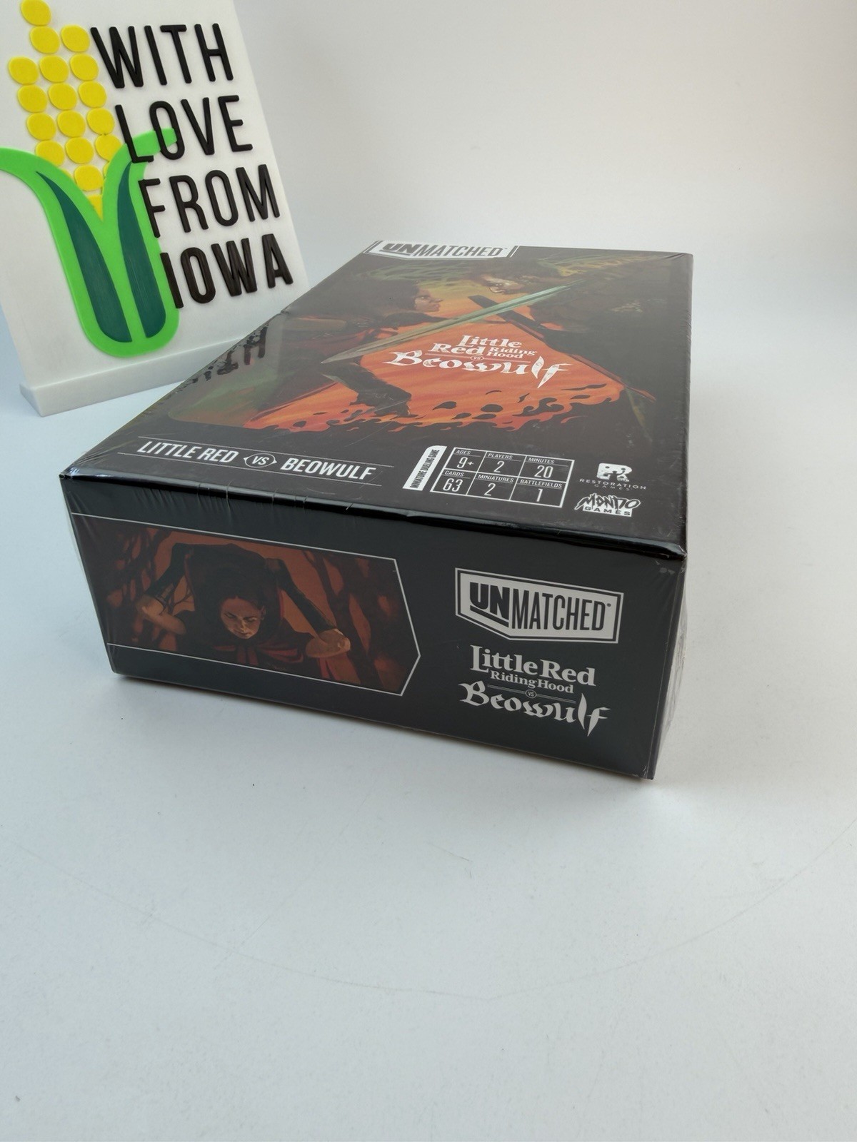 Unmatched: Little Red Riding Hood vs. Beowulf Board Game – New, Sealed