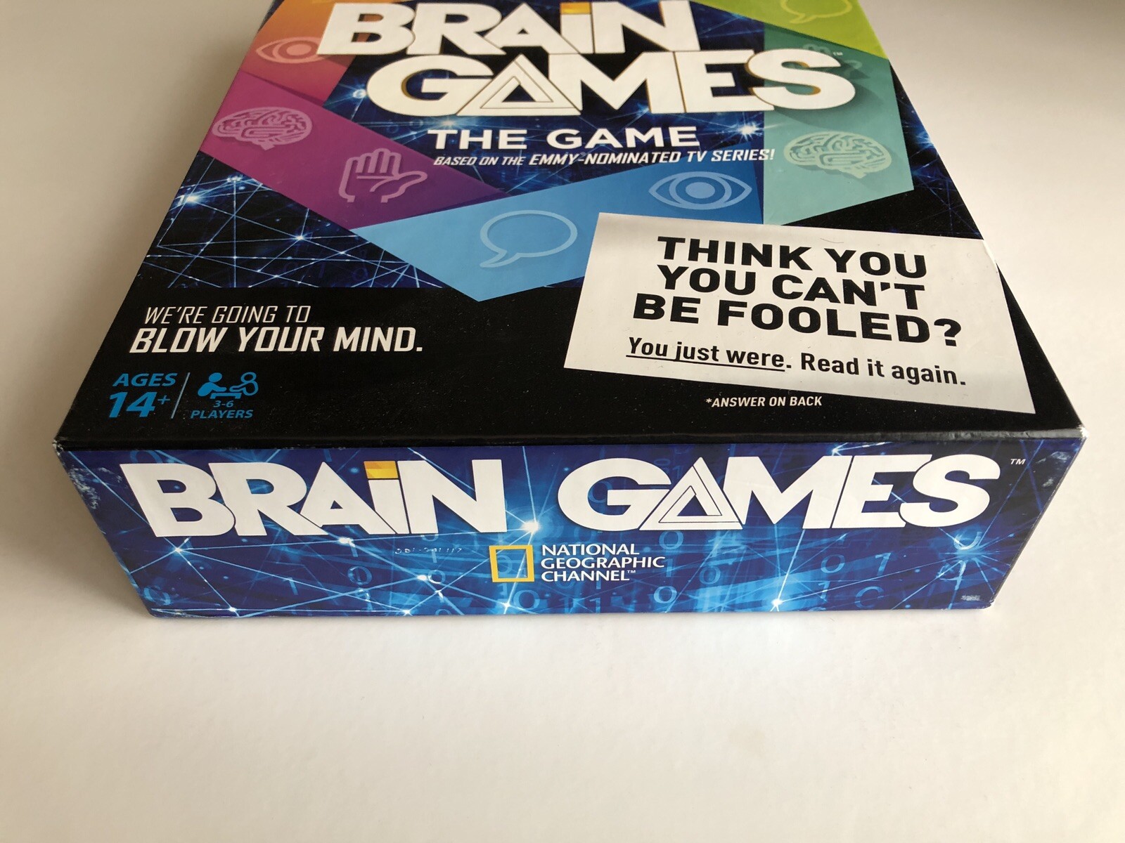 National Geographic Brain Games – The Game Based on TV Series BRAND NEW Sealed