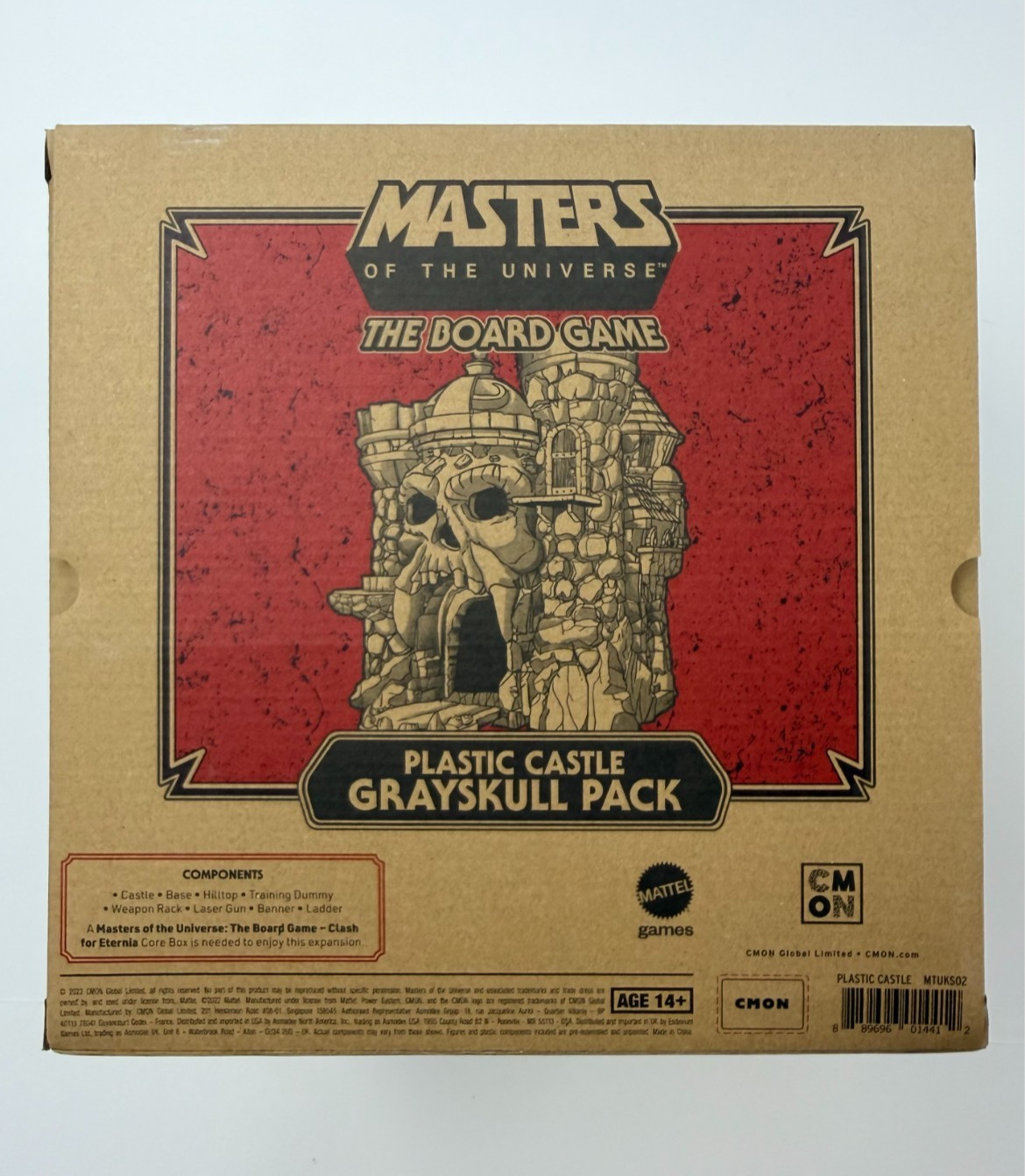 Plastic Castle Grayskull Pack for Masters of the Universe Board Game CMON NEW